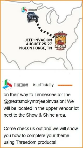 Jeep Gladiator ?Aug. 25-27 10th Annual Great Smoky Mountain Jeep® Club Invasion? 9087