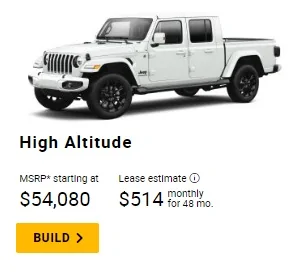 Jeep Gladiator 2023 Gladiator Build & Price Now Available on Jeep.com 2022_3