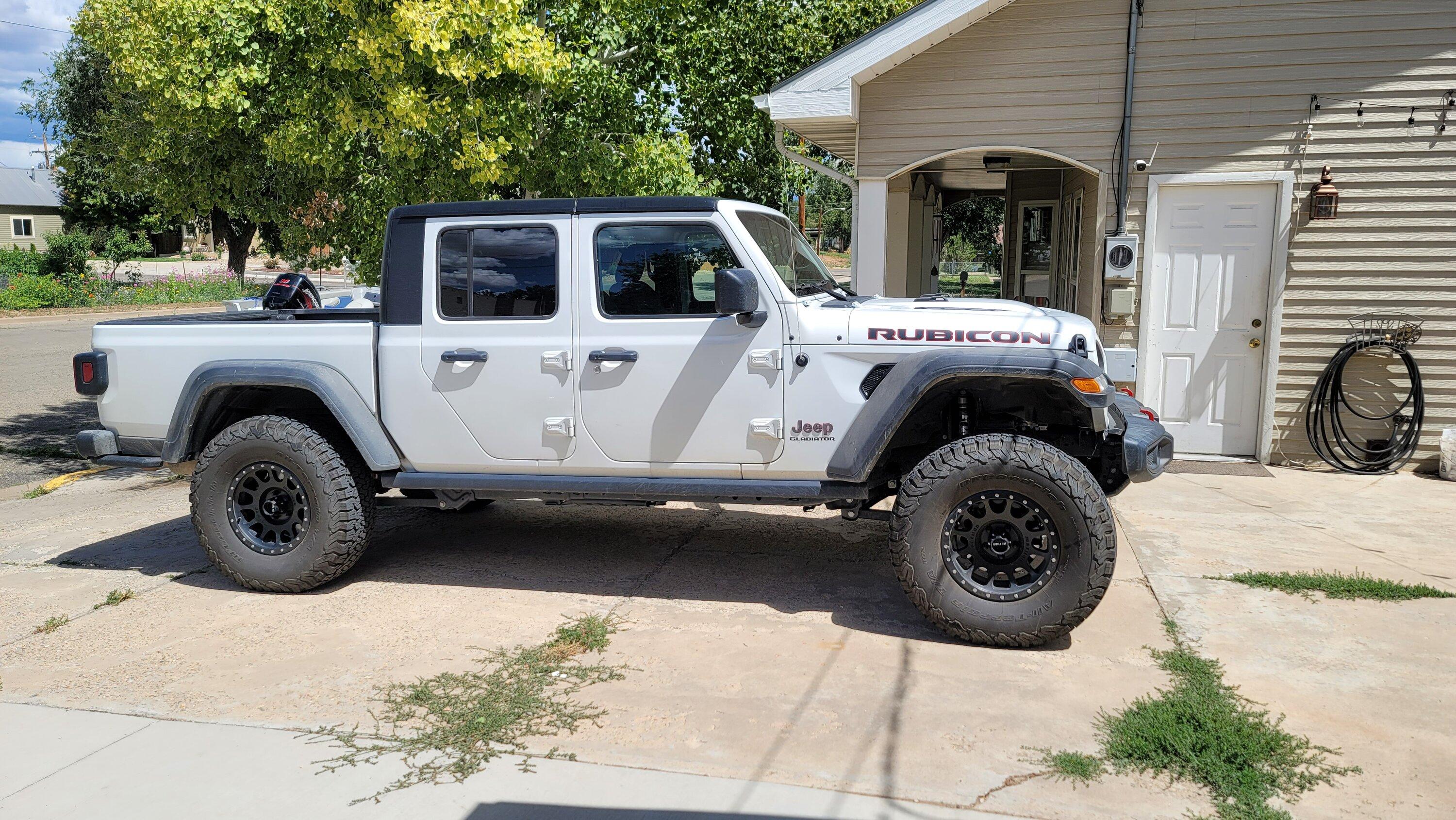Jeep Gladiator Payload question for the diesel 20220822_135715