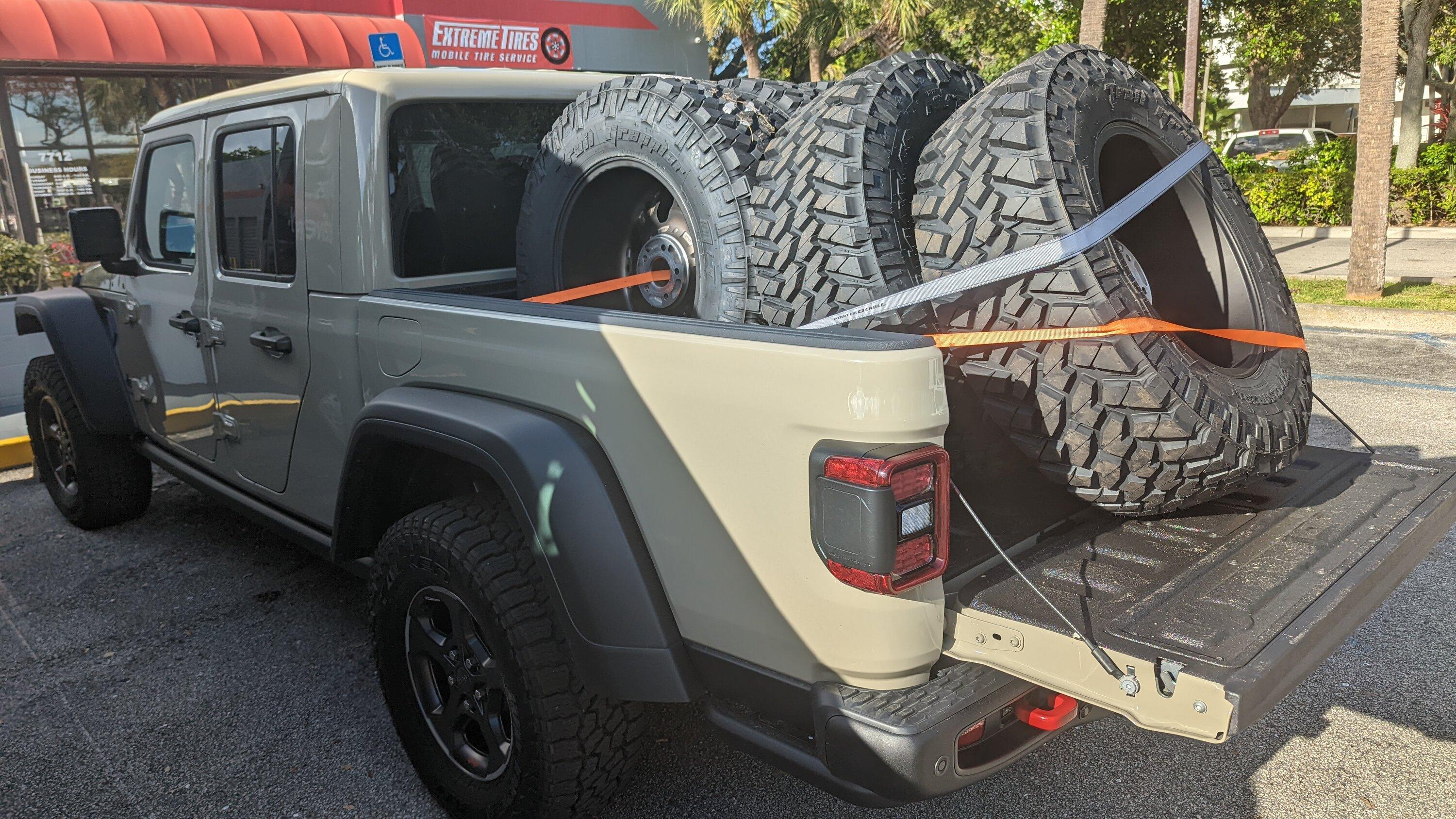 Jeep Gladiator 2022 Gobi Rubicon Build PXL_20220823_125006628