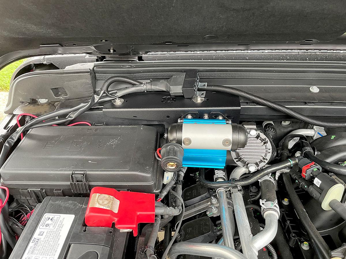 Jeep Gladiator ARB Single Compressor Firewall Mount Underhood-Single-Compressor-Firewall-19
