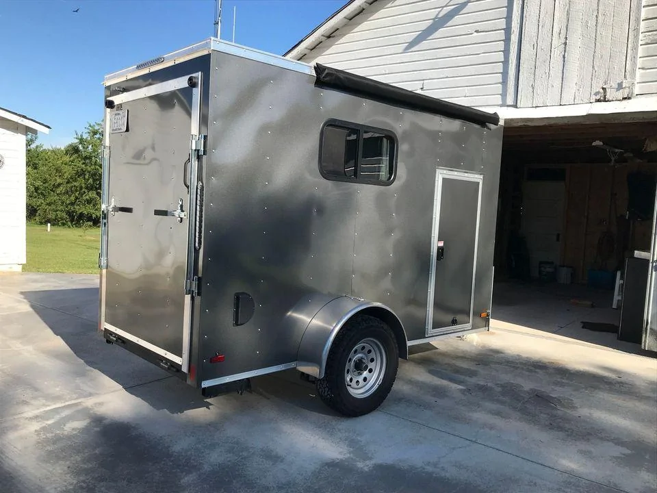Jeep Gladiator 2022 Cargo Trailer Conversion (great for motorcycle or bike) 295100445_5274976695919549_4090739259729999269_n