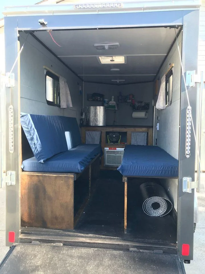 Jeep Gladiator 2022 Cargo Trailer Conversion (great for motorcycle or bike) 295281792_5302692853179013_2584453324339238203_n