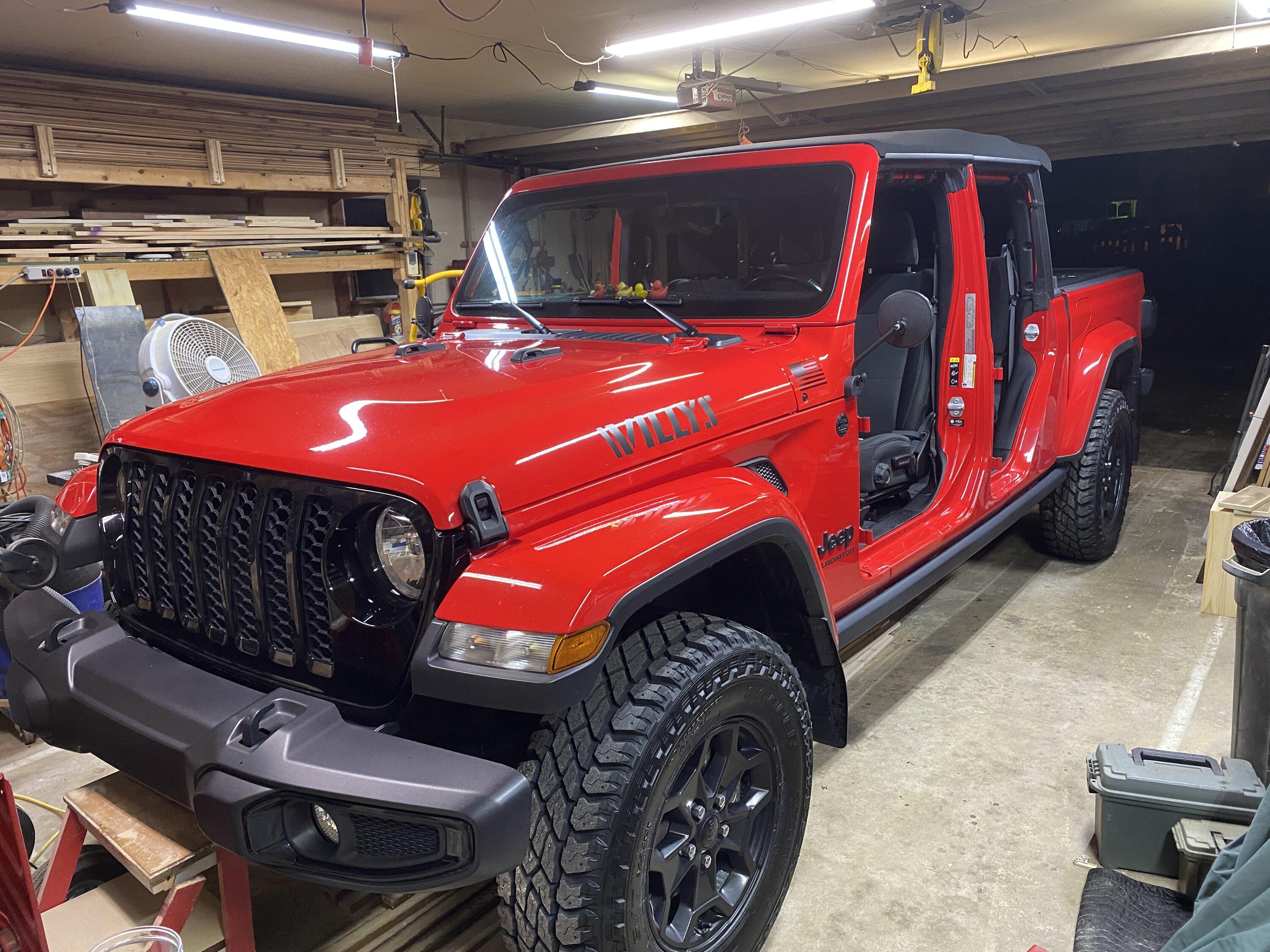 Jeep Gladiator 1.5” TF level, 315/70/17 on factory wheels 61DFA5C3-962E-4DDD-9D7F-46D450184ED5