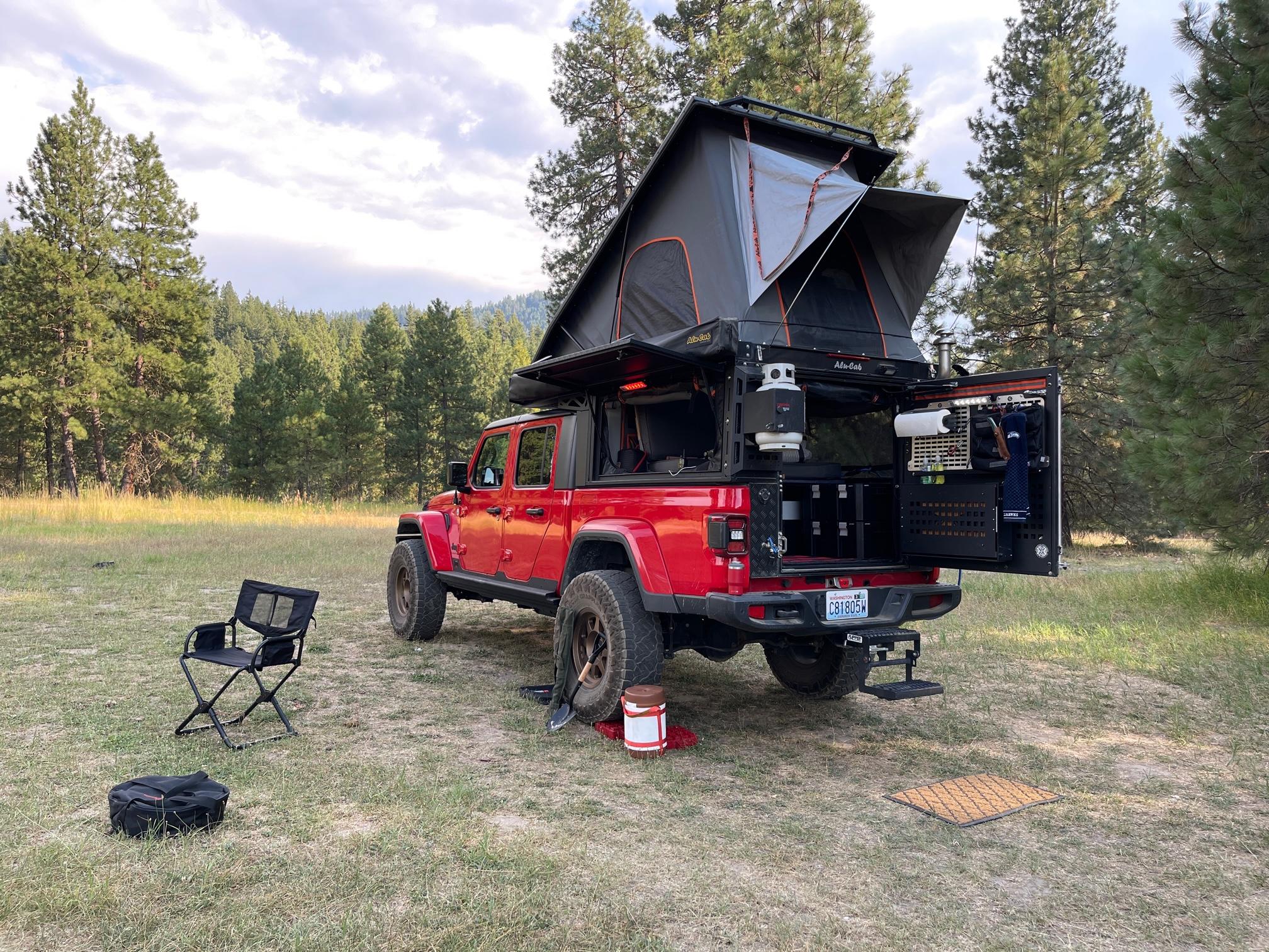 Jeep Gladiator Camping with your Gladiator image1