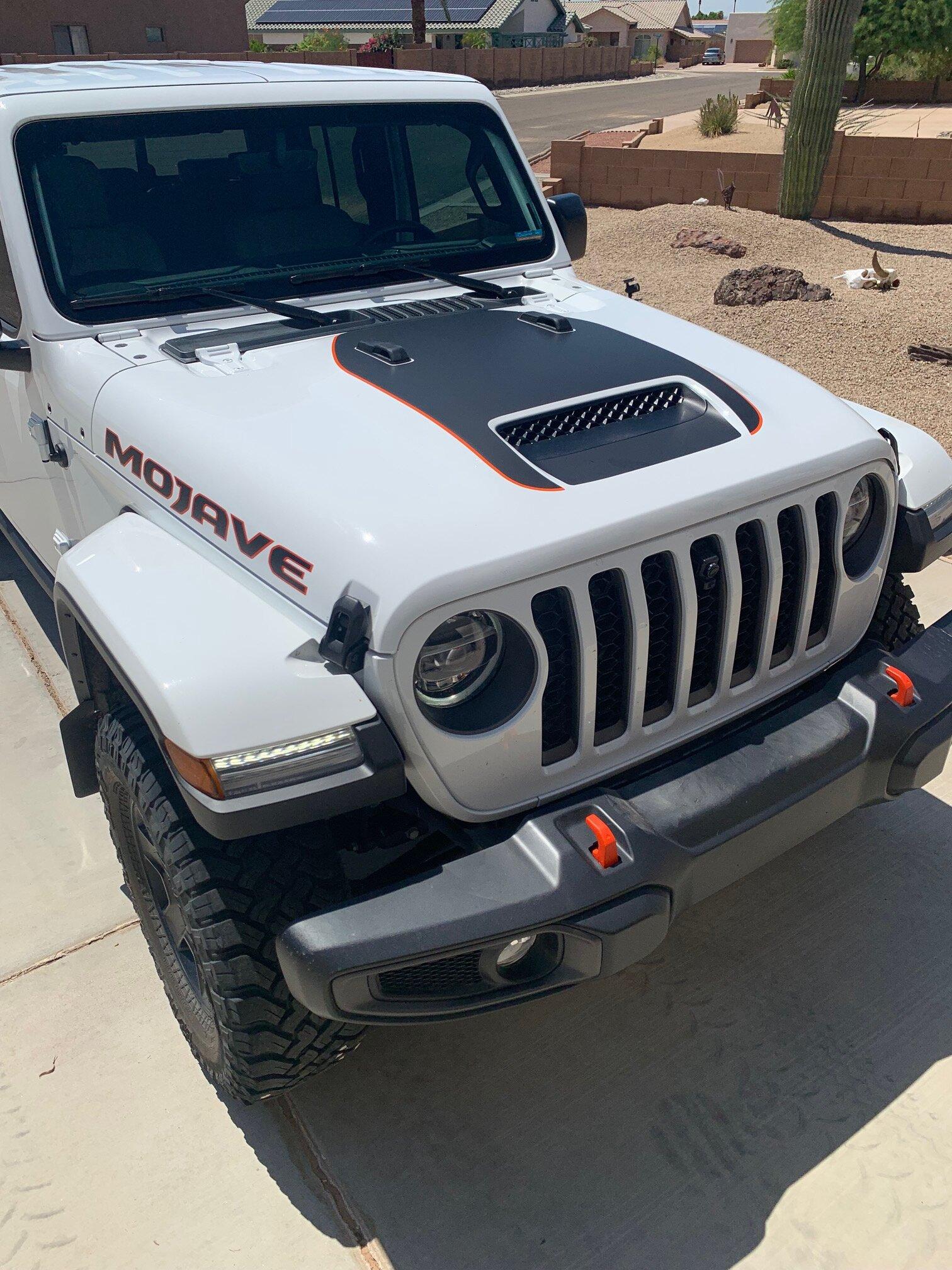Jeep Gladiator What did you do TO your Gladiator today? [ADMIN WARNING: NO POLITICS, NO GUN TALK] UG Mojave hood decal