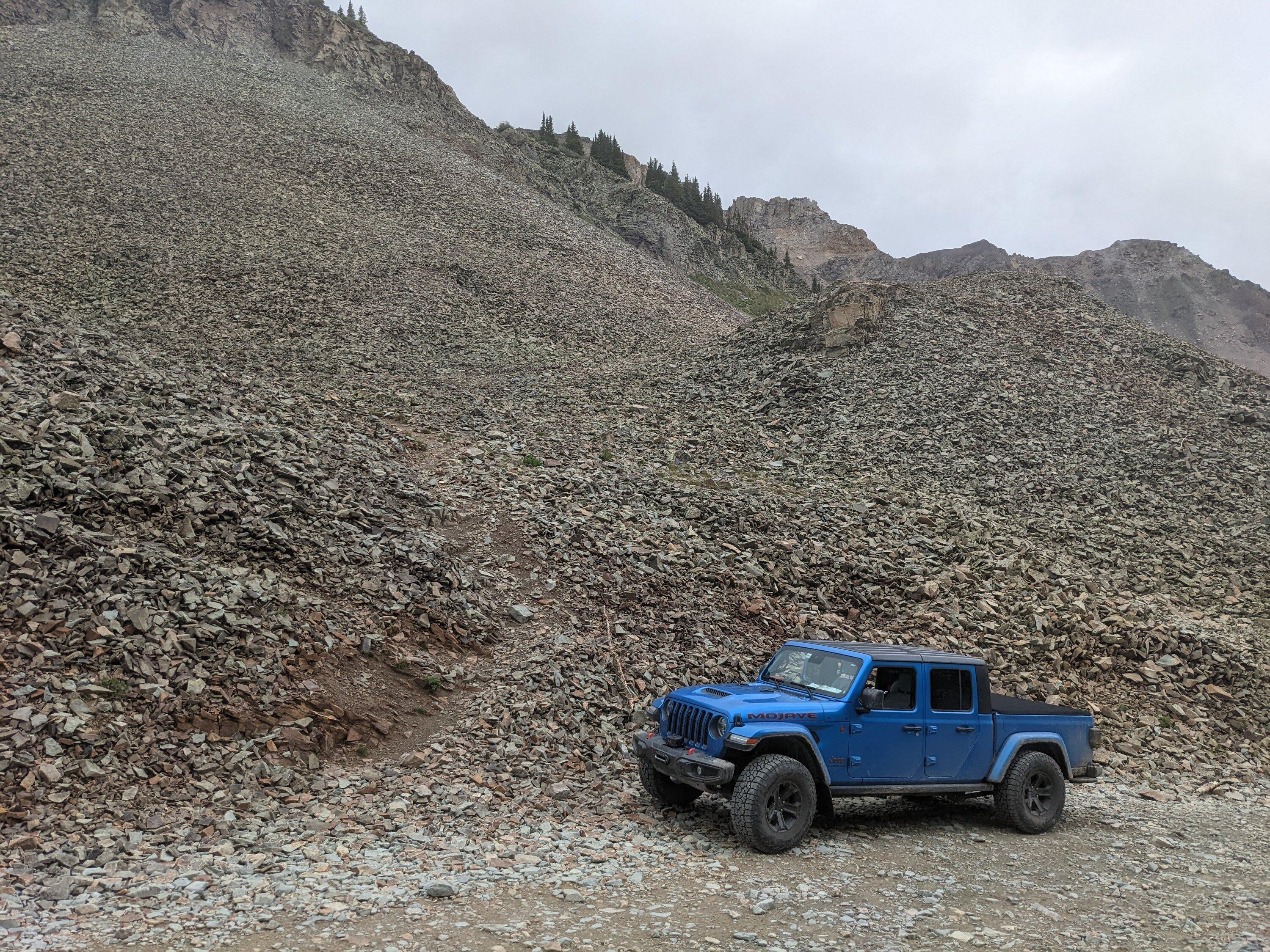 Jeep Gladiator Colorado and Back in 15 Days Ophir Pass