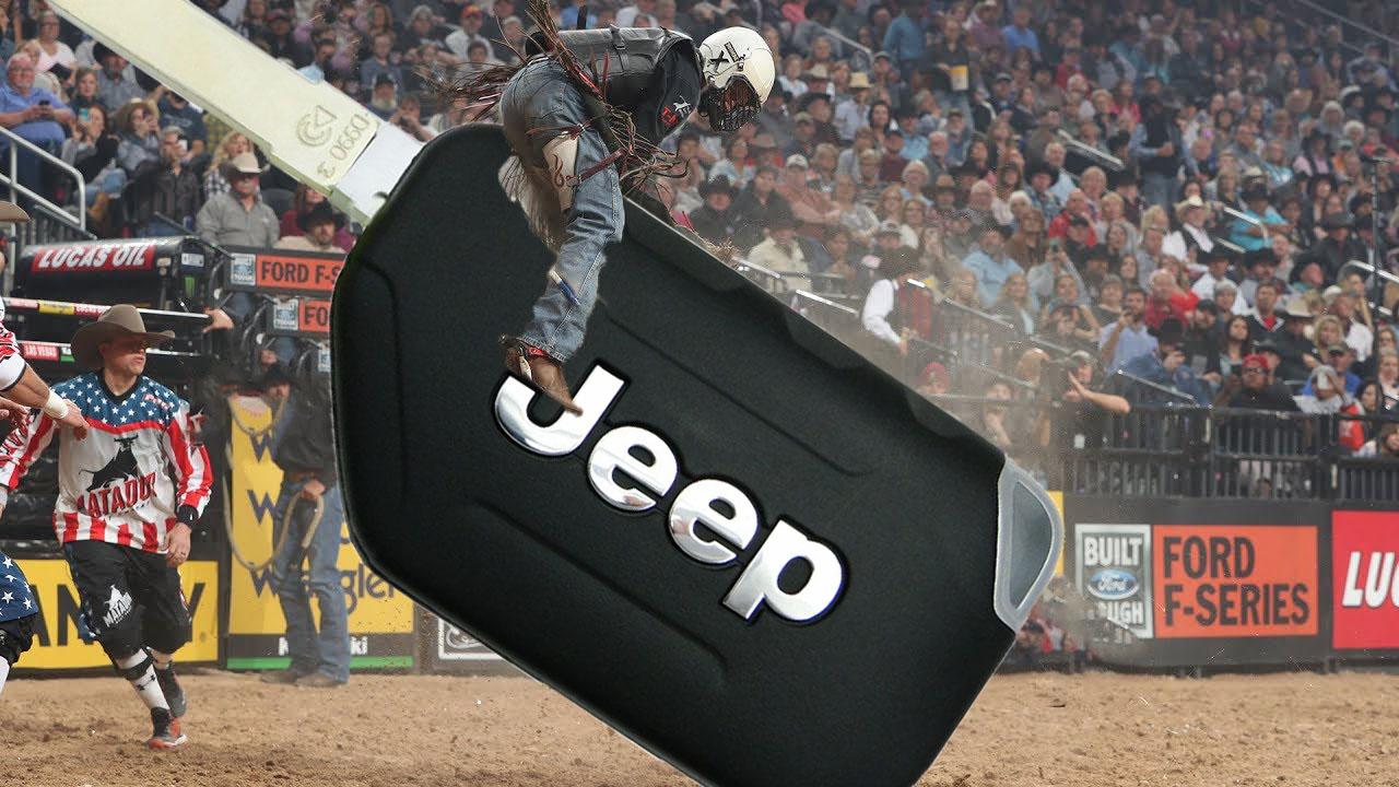 Jeep Gladiator Like the stock fob ain't big enough... Jeep Bull