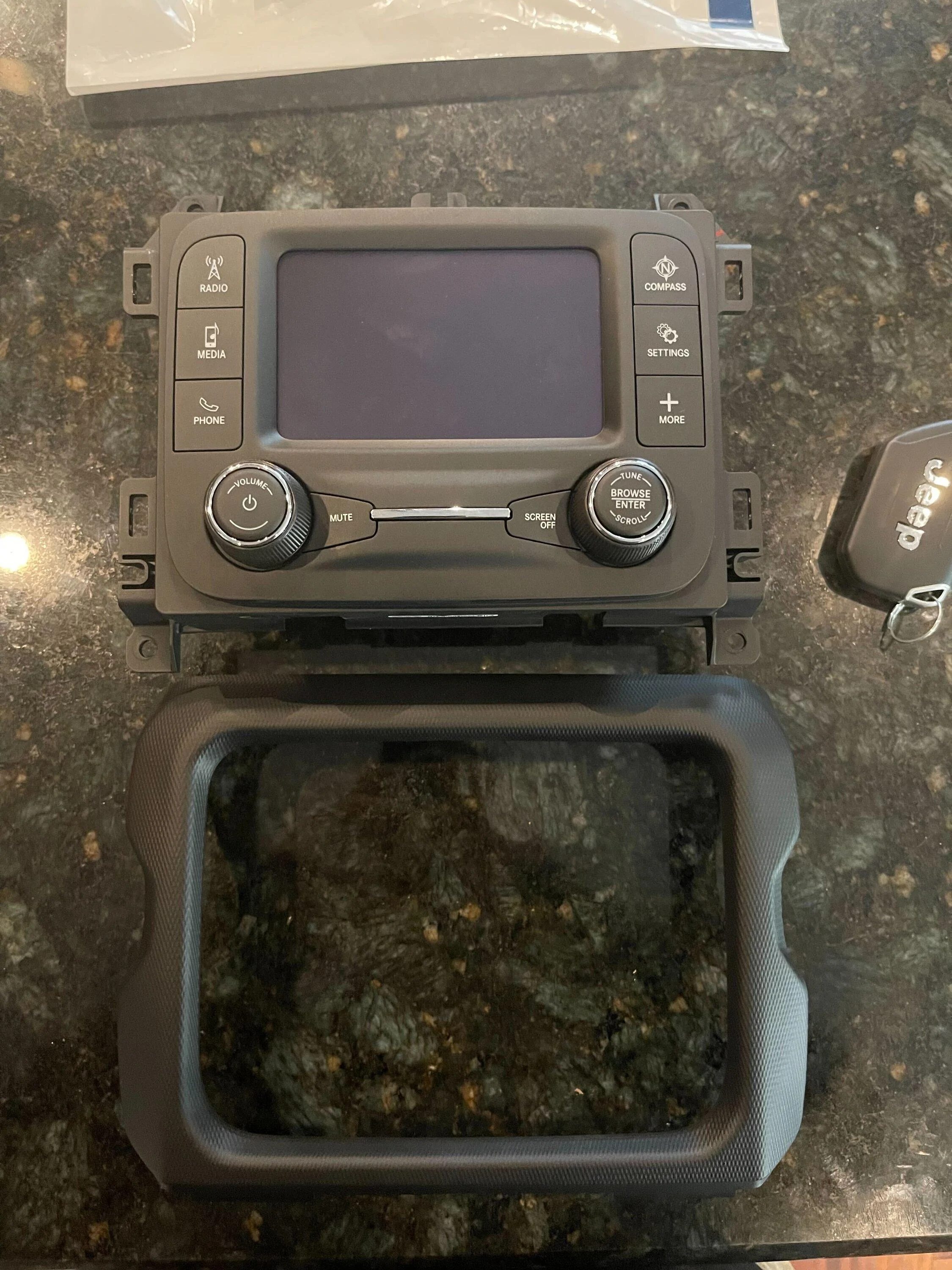 Jeep Gladiator 5" uconnect with bezel-$100 shipped IMG_3985