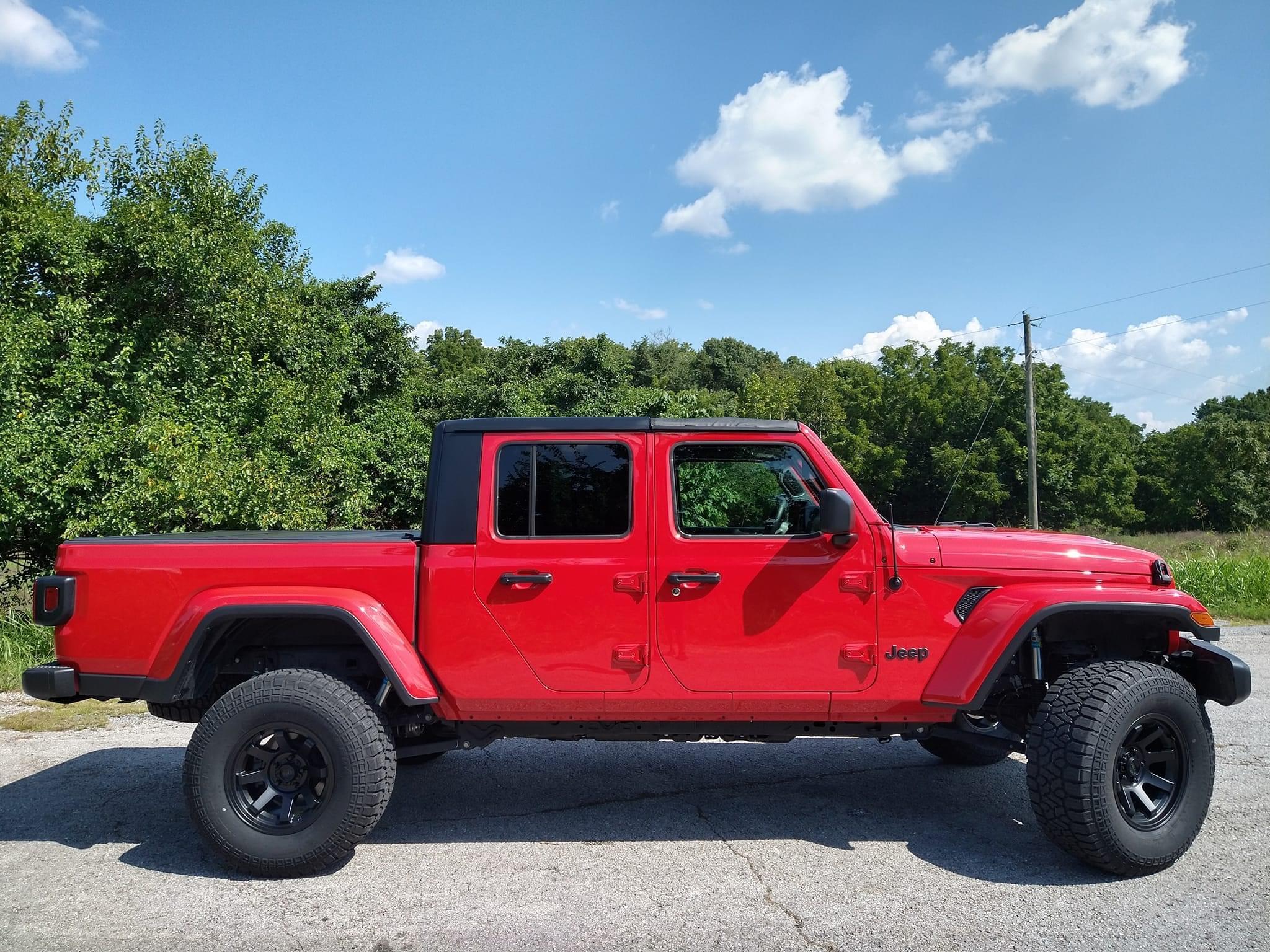 Jeep Gladiator Lets see all those Gladiators with lifts and bigger tires! 30AF72B8-3059-4AE1-9E7D-9B35D41CB548