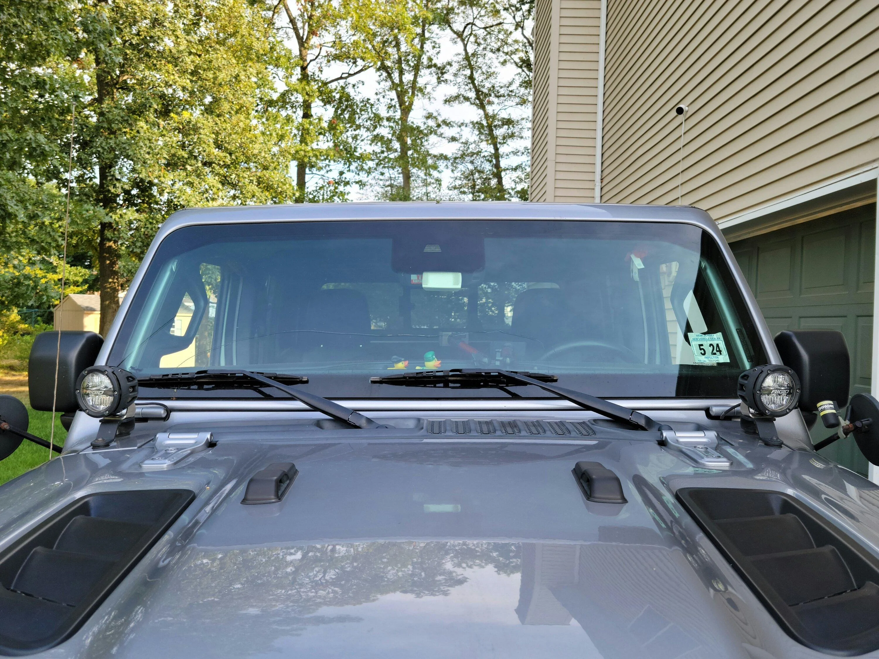 Jeep Gladiator Rigid 360 4" lights 20220825_172020