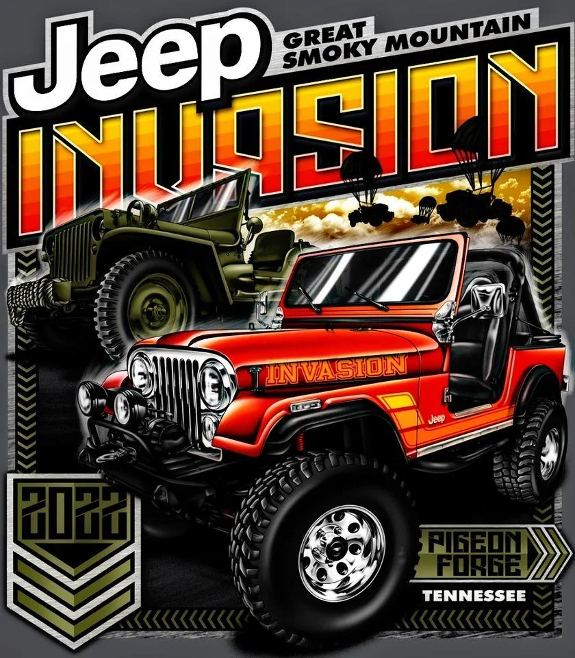 Jeep Gladiator ?Aug. 25-27 10th Annual Great Smoky Mountain Jeep® Club Invasion? ooooooooo