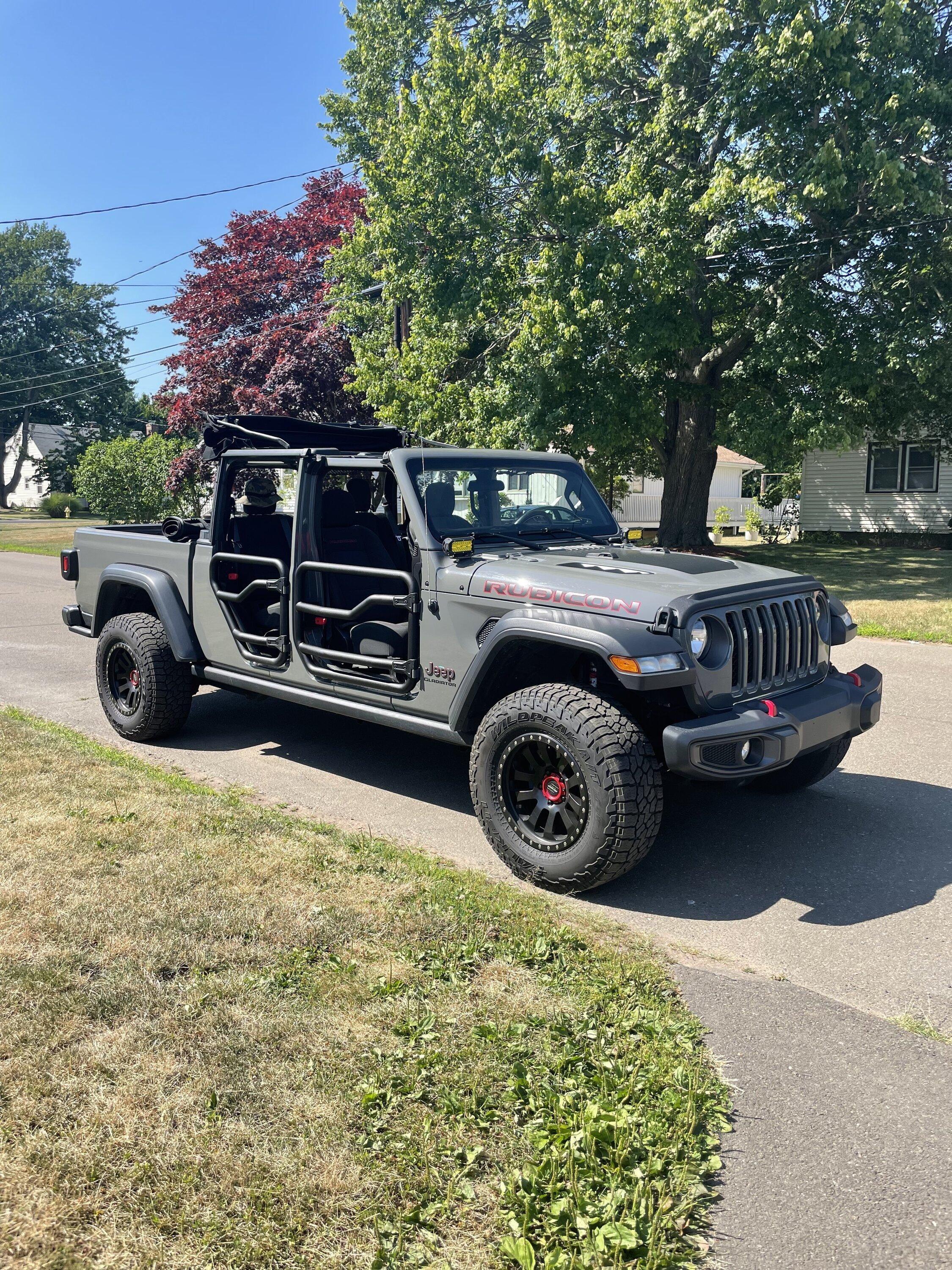 Jeep Gladiator I AM PROUD, StingGray Paint Matched Bumper CB4E6198-4DE5-43F6-89FF-29FCDD5DE2FA