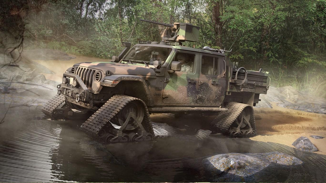 Jeep Gladiator More military Jeeps and trucks and 'Missiles' ! Doug Didia-2