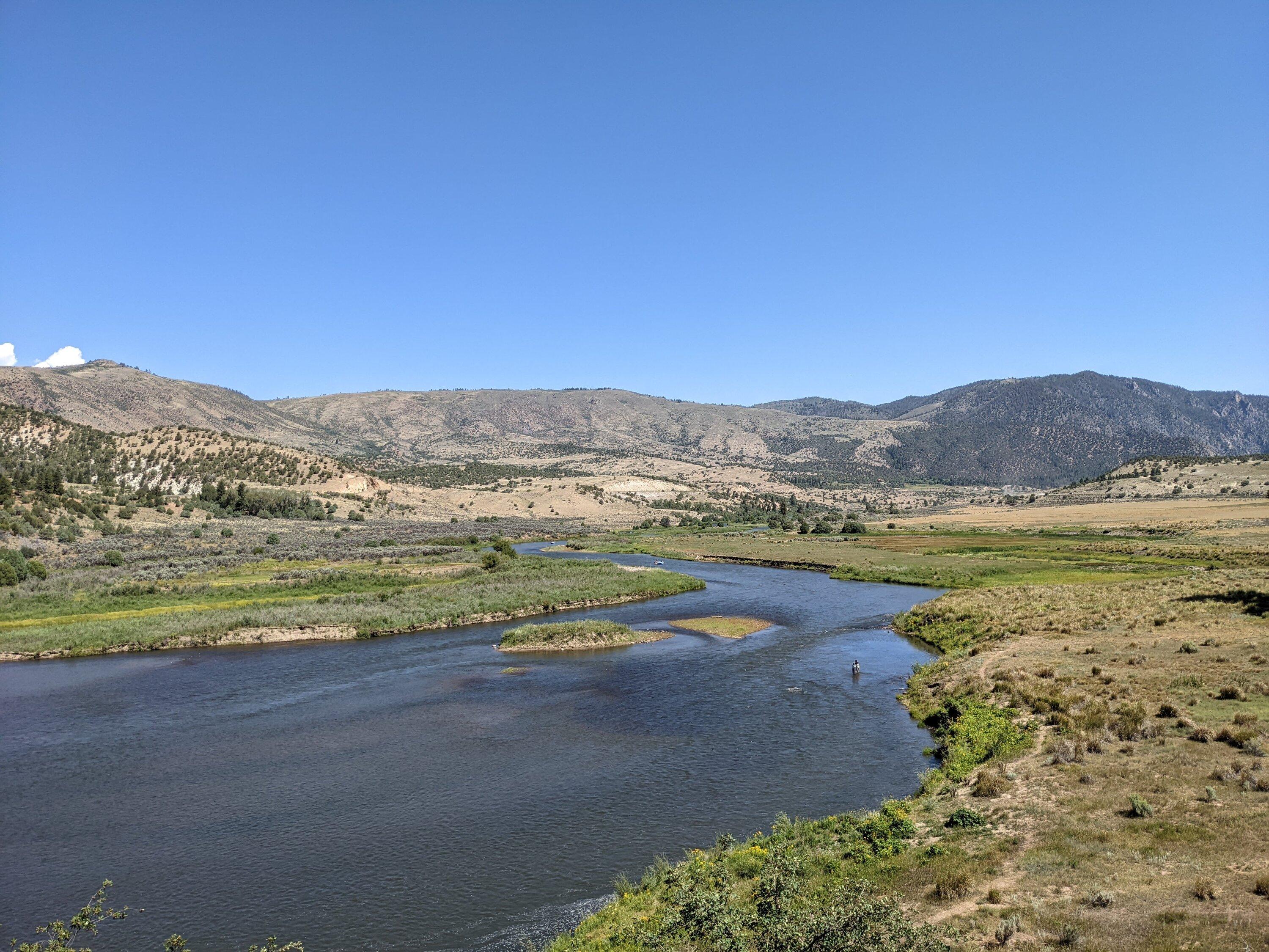 Jeep Gladiator Colorado and Back in 15 Days Valley Between North and South Gore Canyon