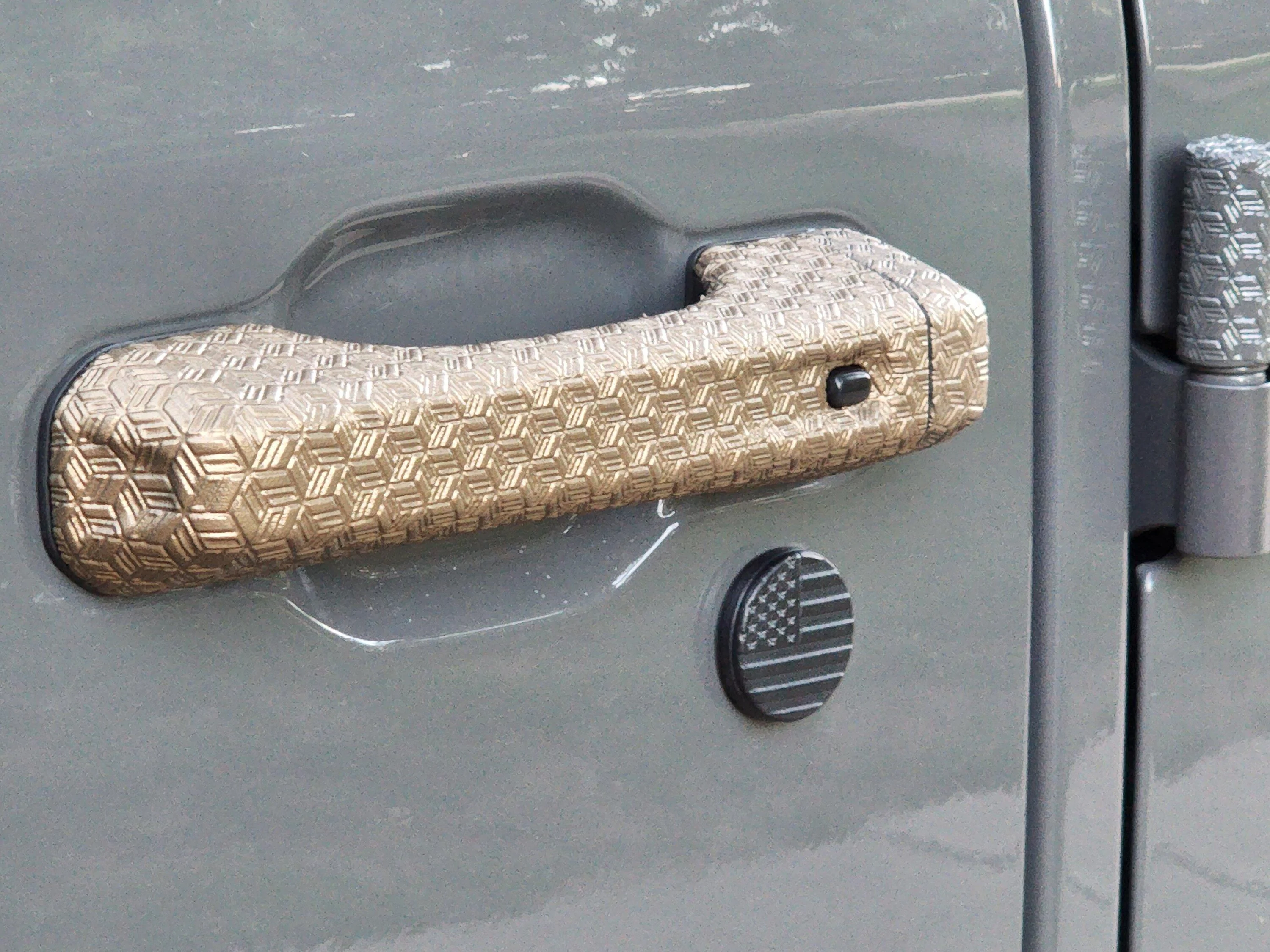 Jeep Gladiator ? ? Custom Design Hinge Covers  - Hood & Door - Multiple textures available.. 2022-08-29 19.44.00