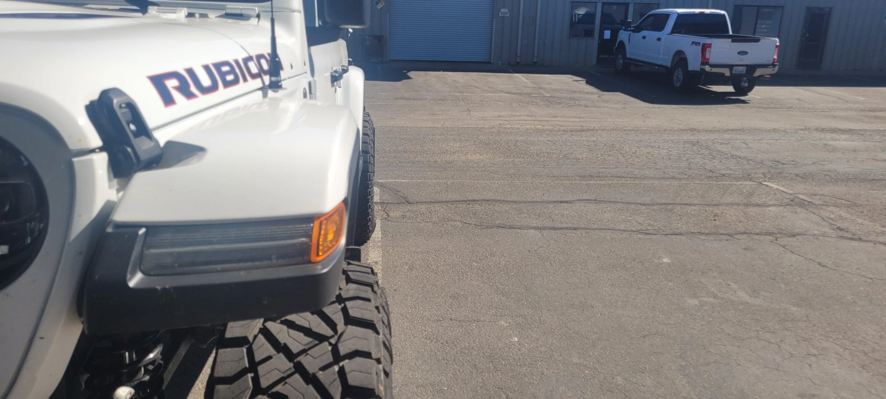 Jeep Gladiator Offset/backspace tolerances with a 3" lift 20220830_160023