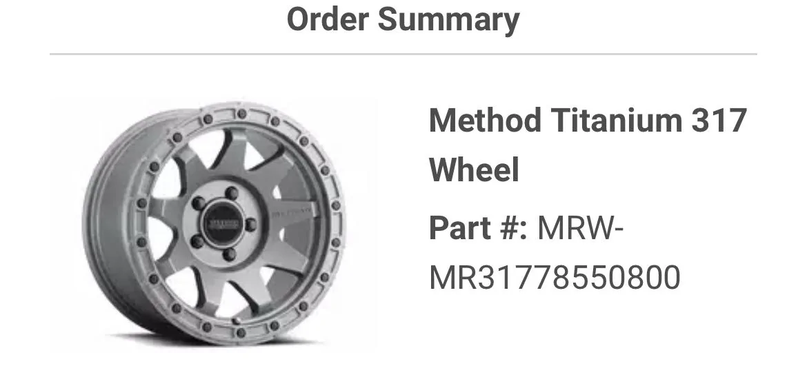 Jeep Gladiator Method Race Wheels - Group Buy! 1661907867831