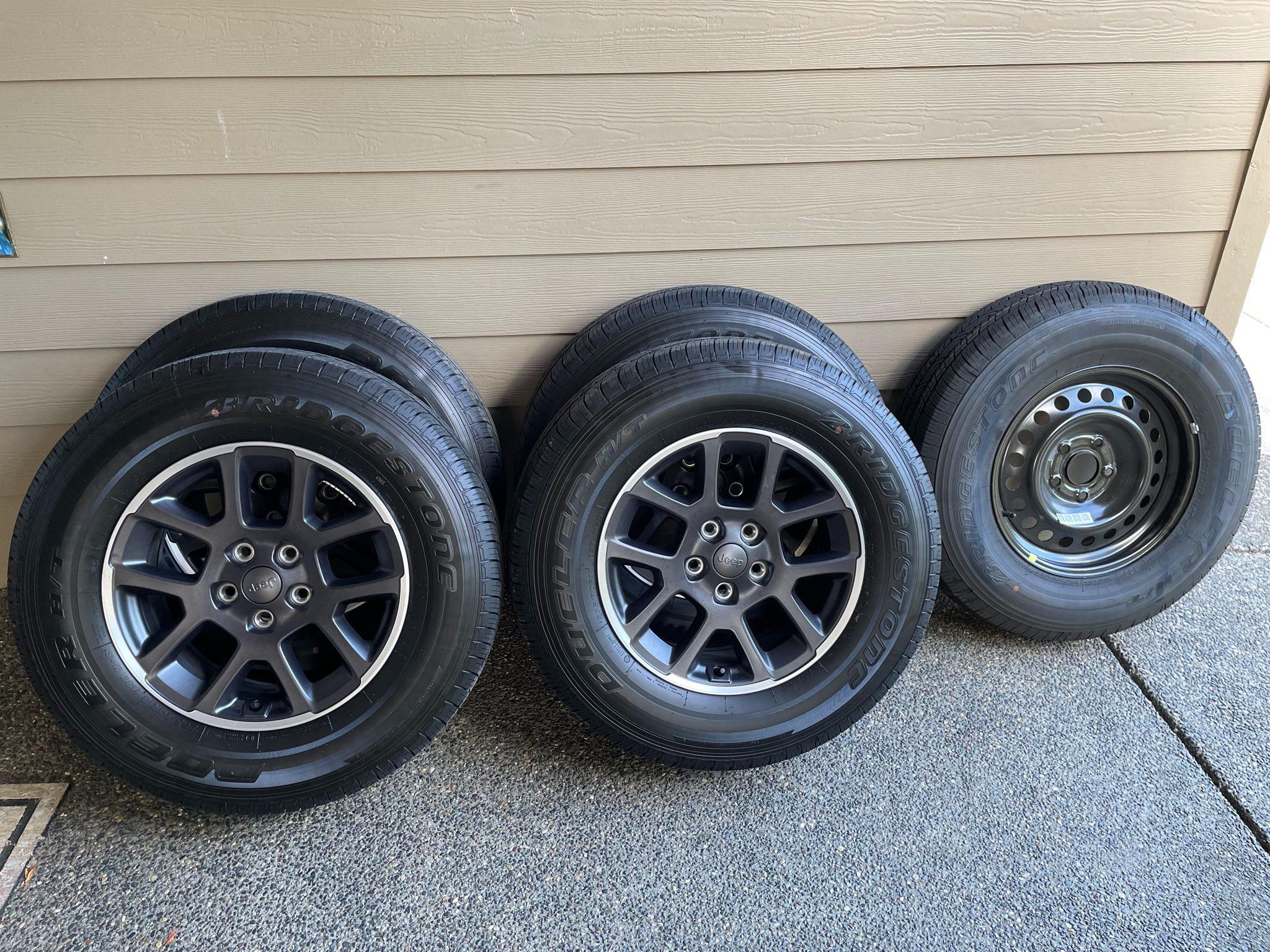 Jeep Gladiator 2022 Overland Take off's Tires