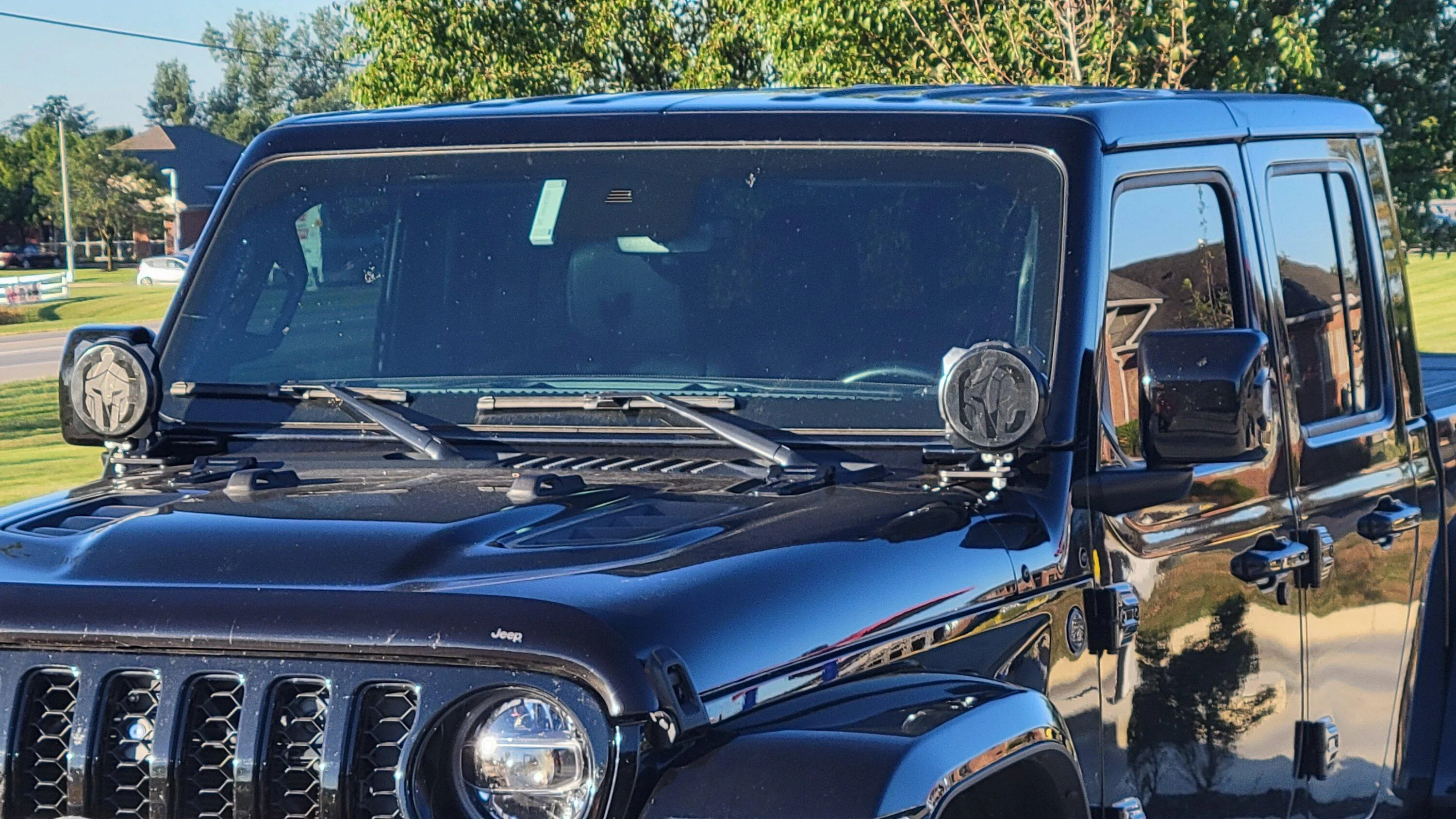 Jeep Gladiator kc pro6 spot pair w mounts 20220831_080445