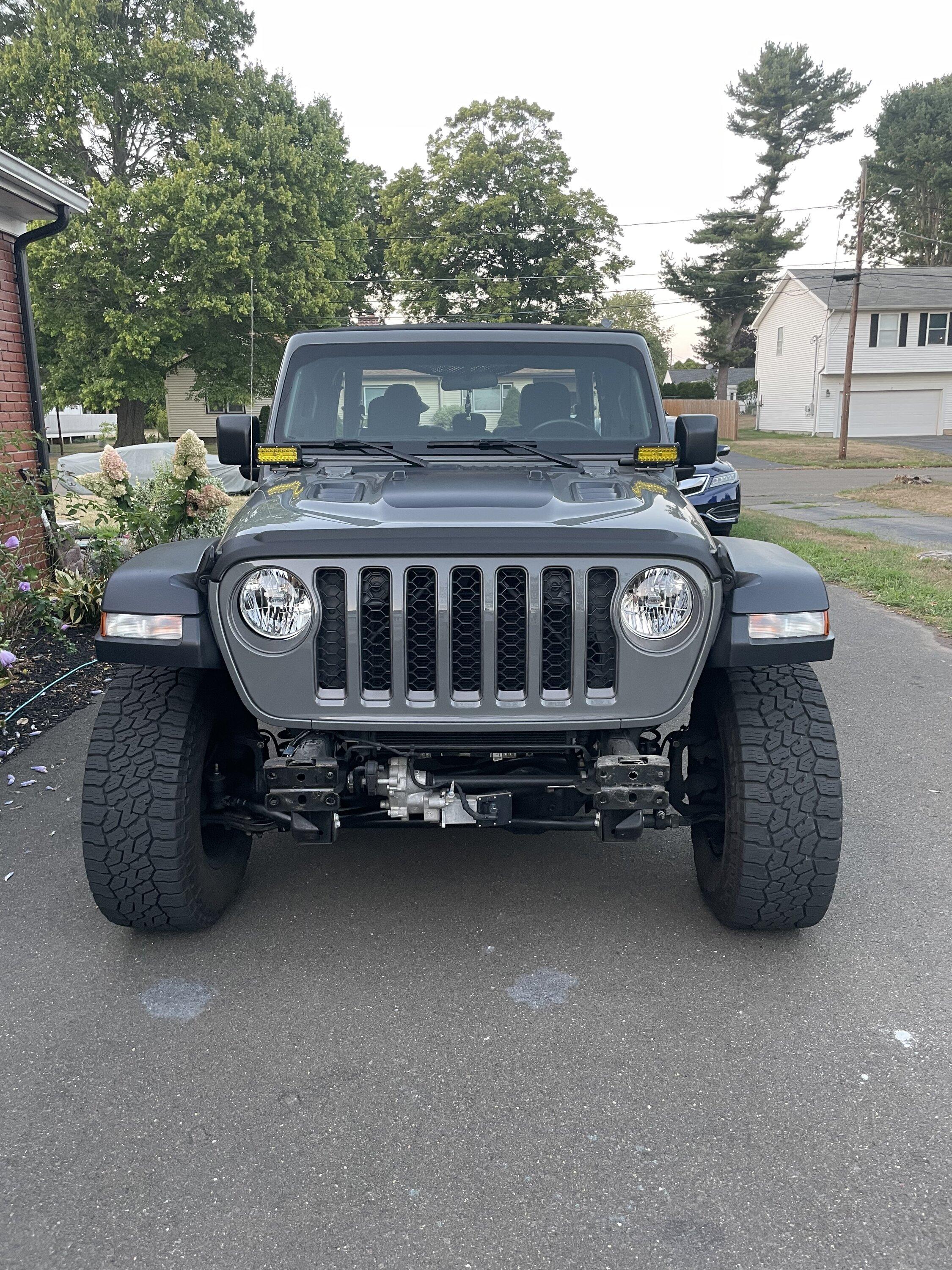 Jeep Gladiator I AM PROUD, StingGray Paint Matched Bumper B3ED13A6-D411-407F-B050-0D0D04C20601