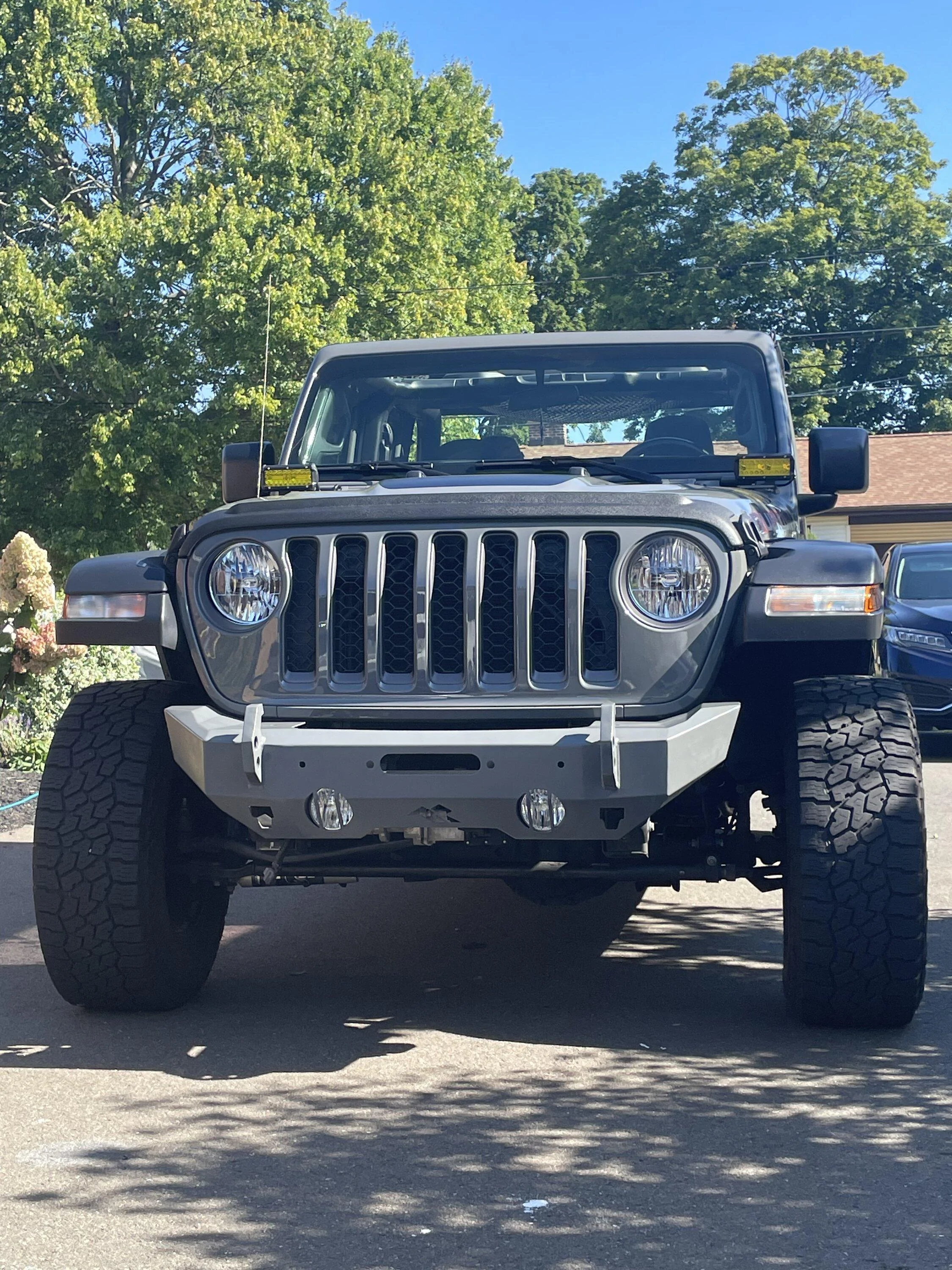 Jeep Gladiator I AM PROUD, StingGray Paint Matched Bumper 14458BBB-0E6D-482D-8CE5-BD05E613FE7B