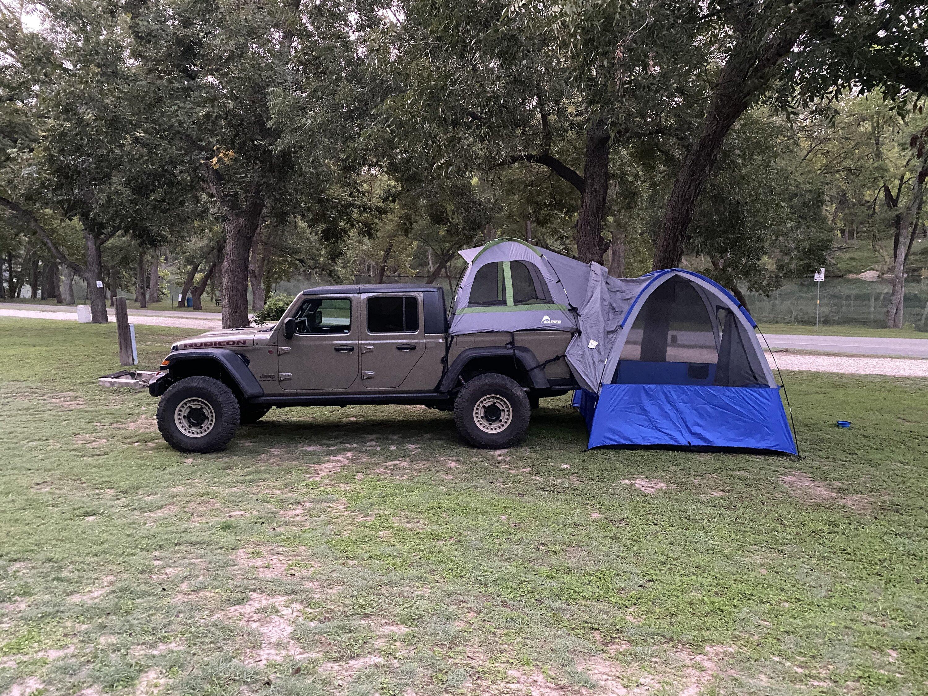 Jeep Gladiator Does anyone use this setup, " Rightline Gear 4x4 Gladiator Truck Tent Truck Tent with Airbedz Mattress" IMG_0759