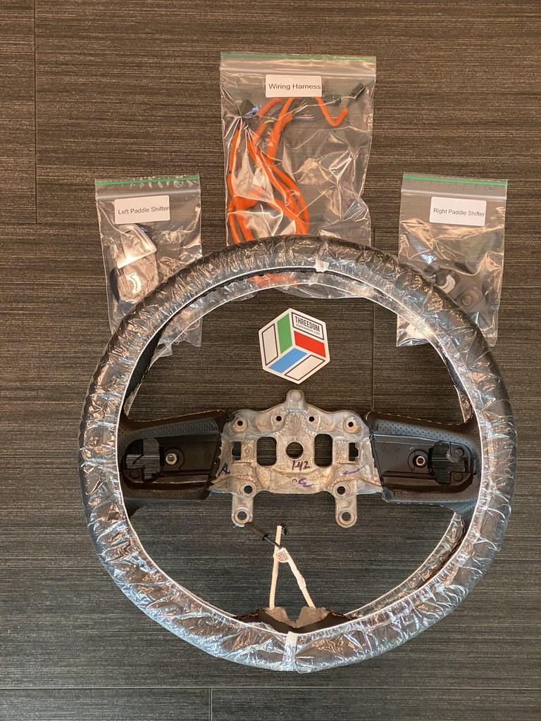 Jeep Gladiator Wrangler 392 Paddle Steering Wheel kit 51933115895_98a7b330e3_b
