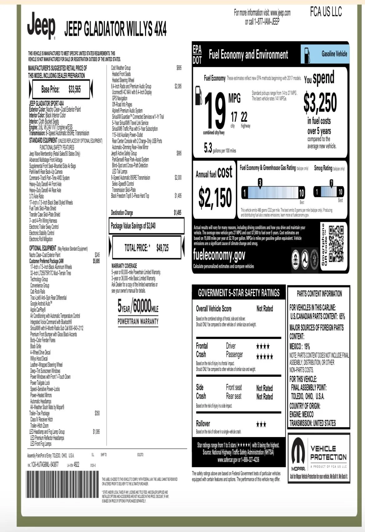 Jeep Gladiator 2023 build and price is up - Sticker shock!! 71AD6F4D-0CFE-4ACD-BB7D-6705BA45574C