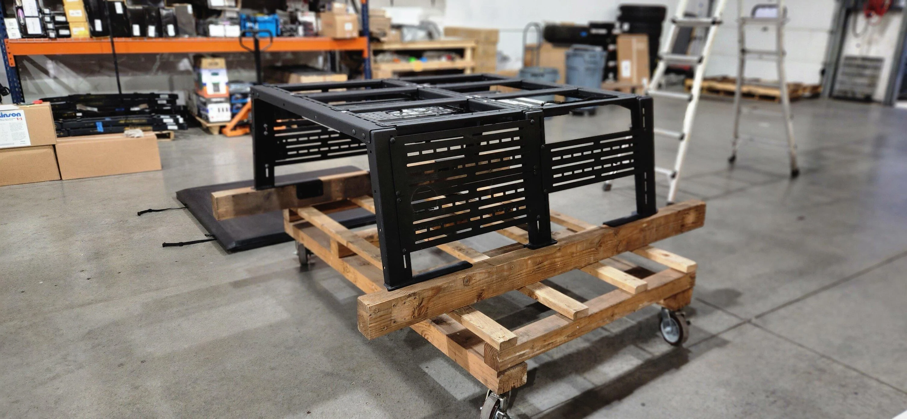 Jeep Gladiator Rebel Off Road XPLOR Full Height Bed Rack w/ Literider Cover - $1500 (50% off MSRP) 20220831_194929