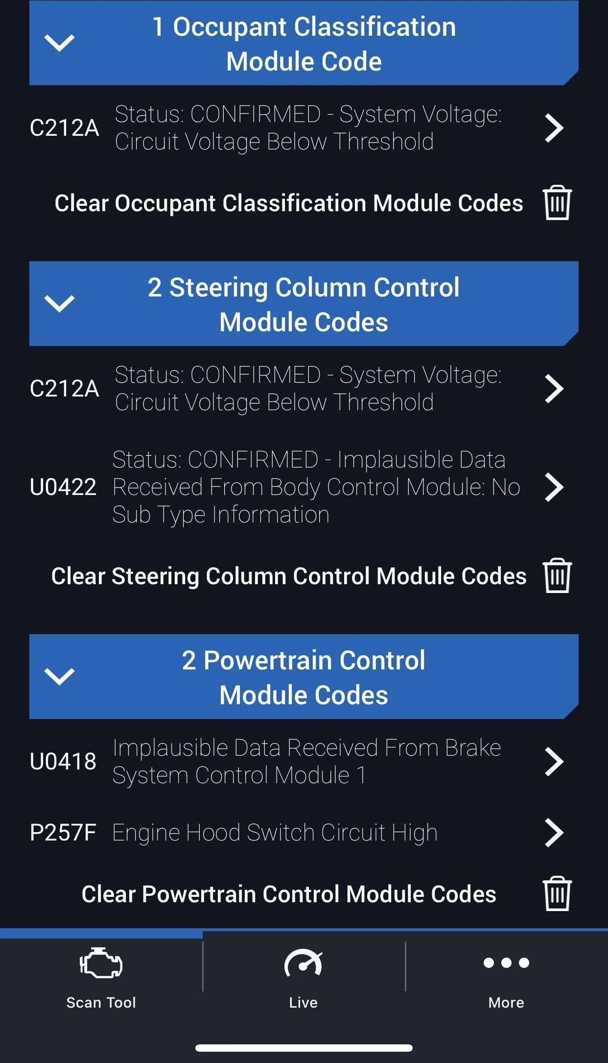 Jeep Gladiator Check Engine Codes : 68! Looking for Help IMG_9373