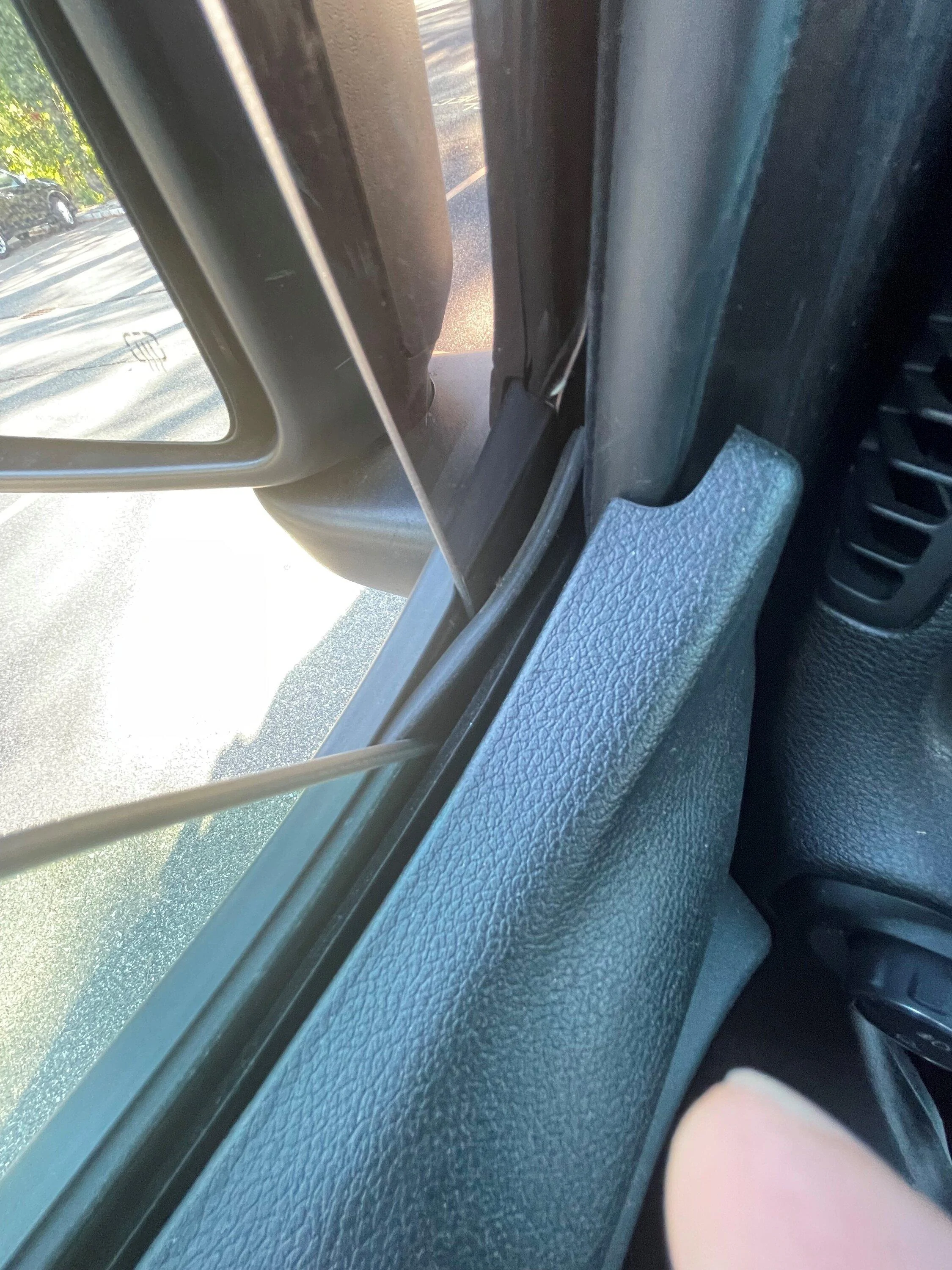 Jeep Gladiator Stupid Damn WeatherTech front window guard