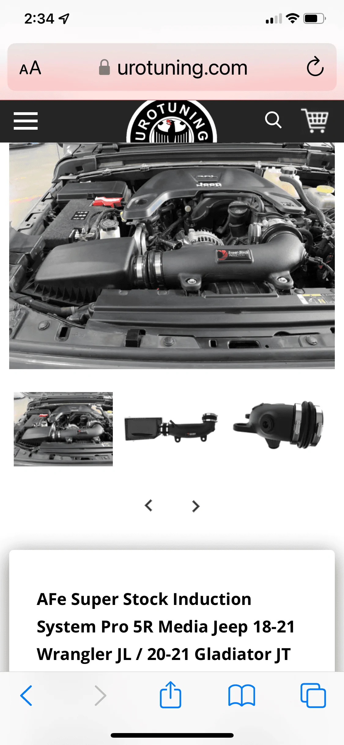 Jeep Gladiator Afe super stock cai D0A6881F-7E2A-48D5-8A0F-F58B27BE00C4