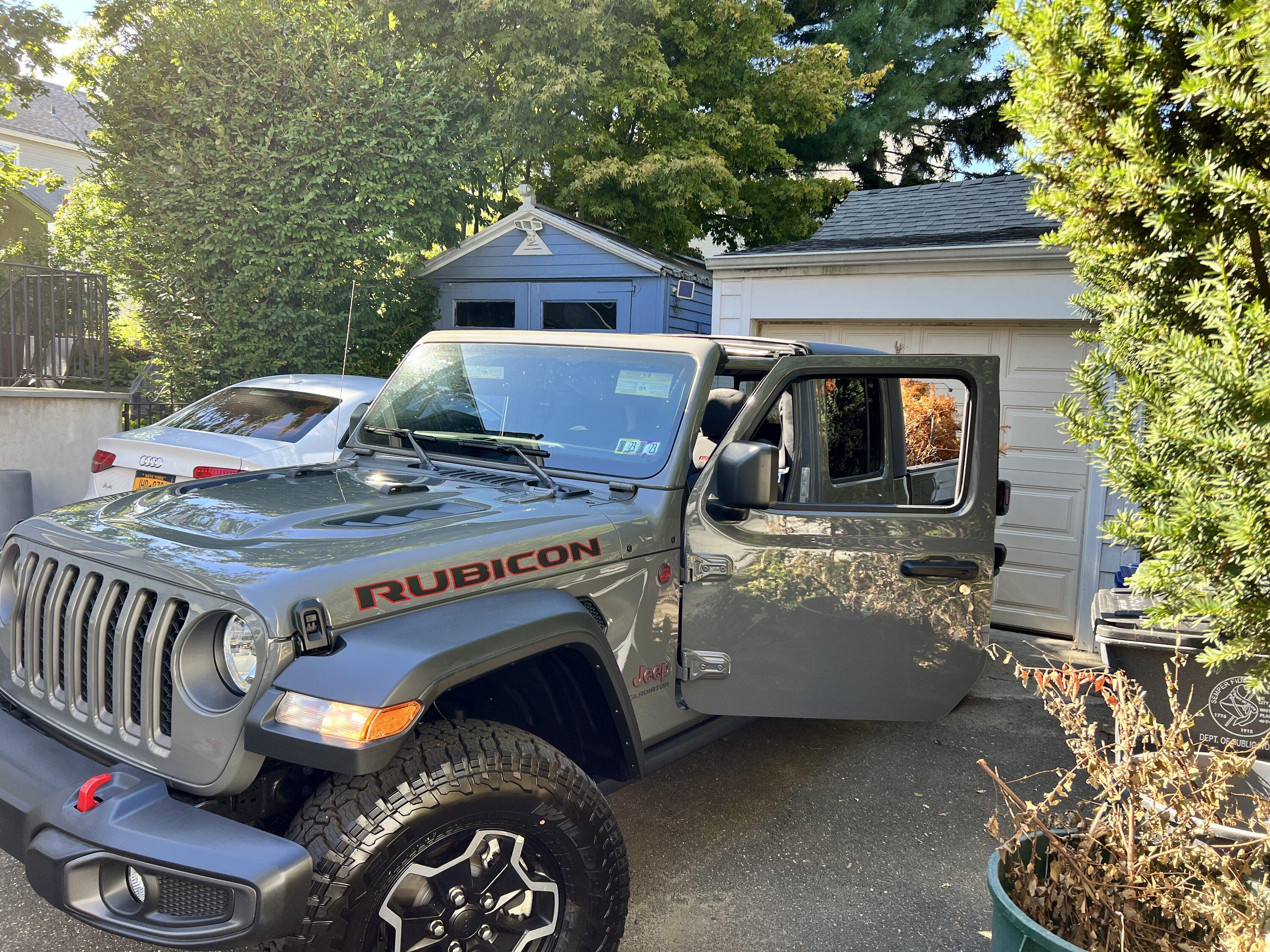 Jeep Gladiator Drove my new Gladiator home today! FA4327C7-B5A5-4A20-A0ED-C8DD1E0B6CFD