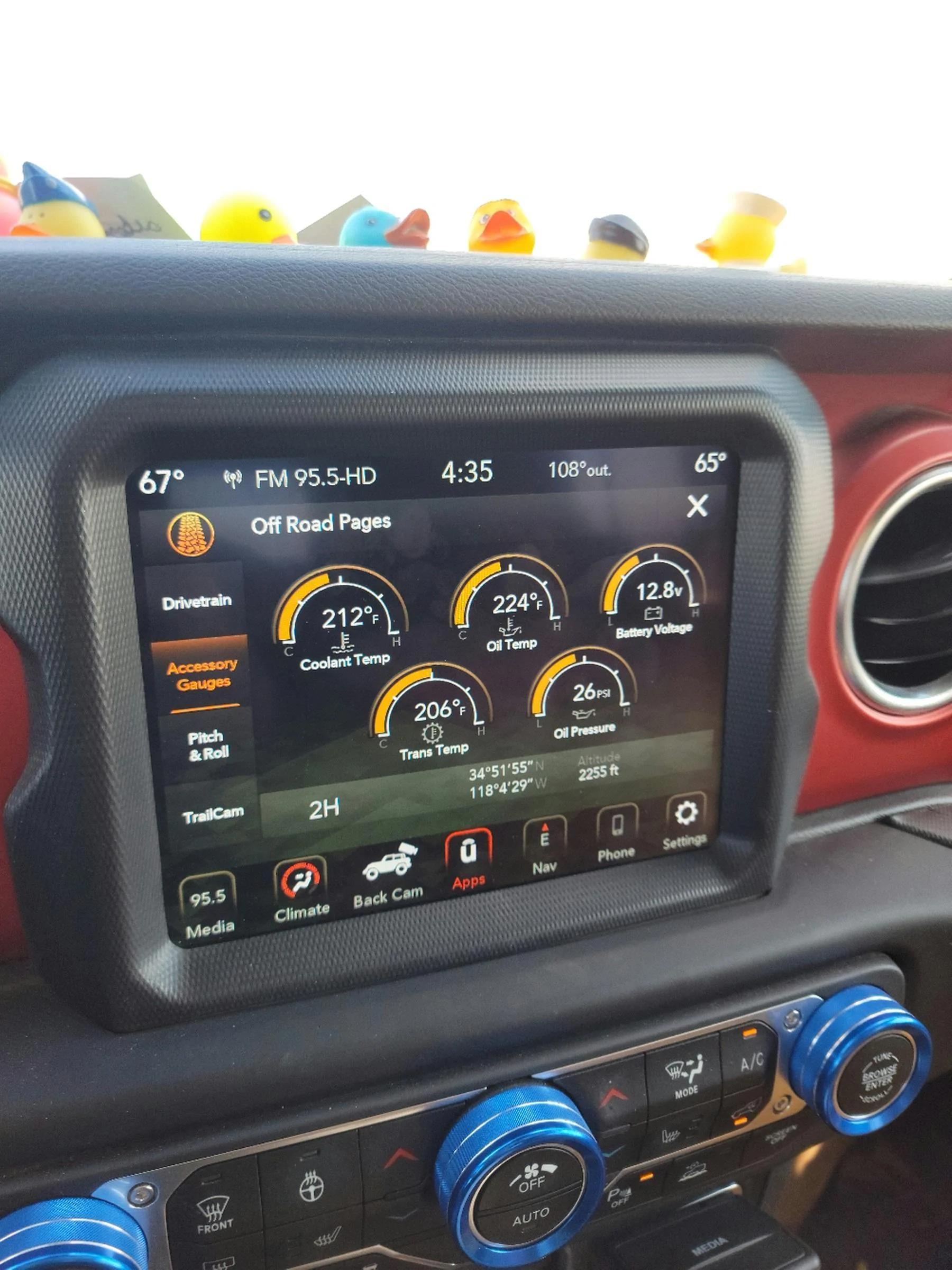 Jeep Gladiator Ecodiesel power derating as temps rise? 20220902_163552