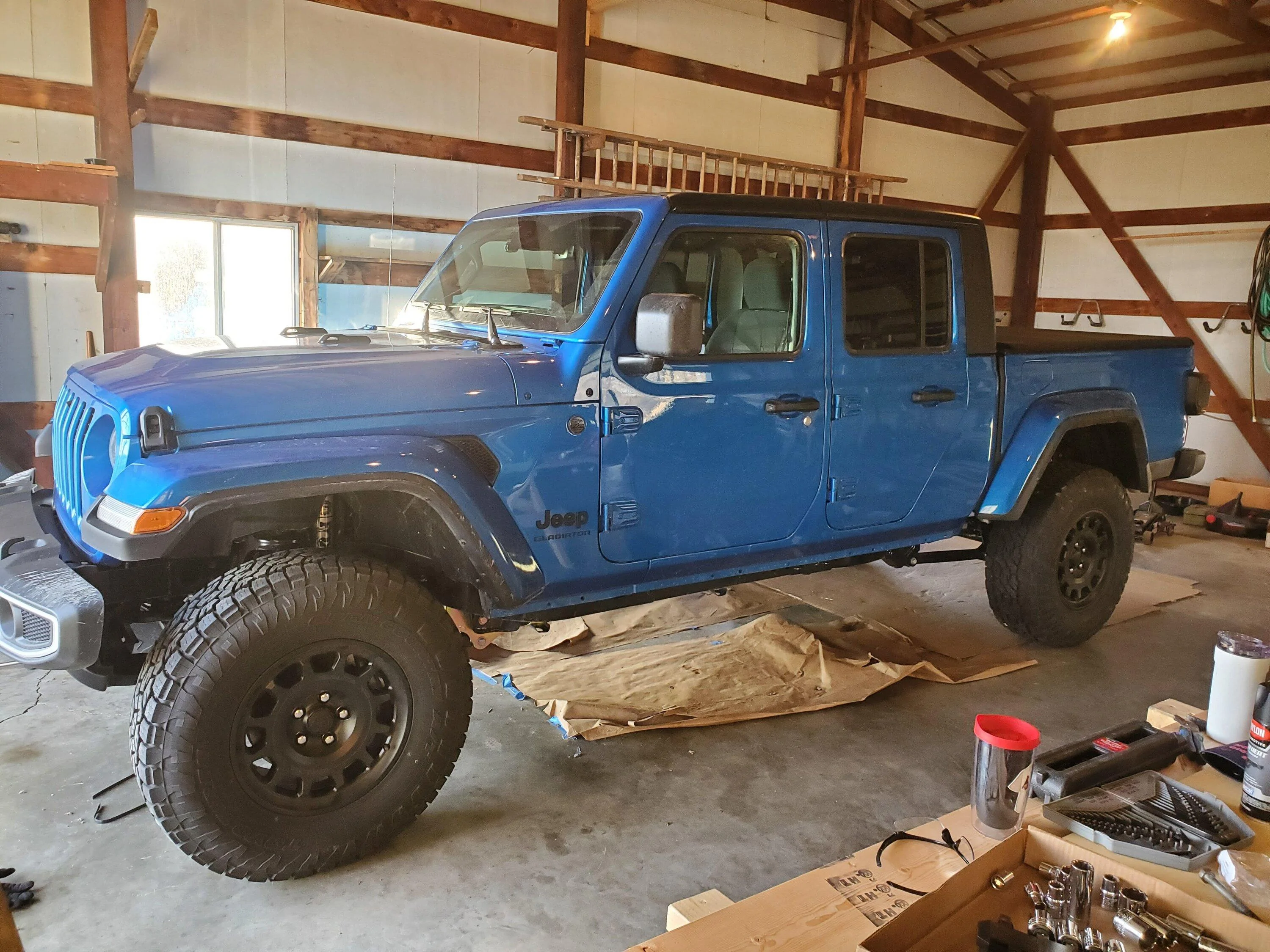 Jeep Gladiator Vrael's 22 Hydro Blue Sport S 20220320_182157