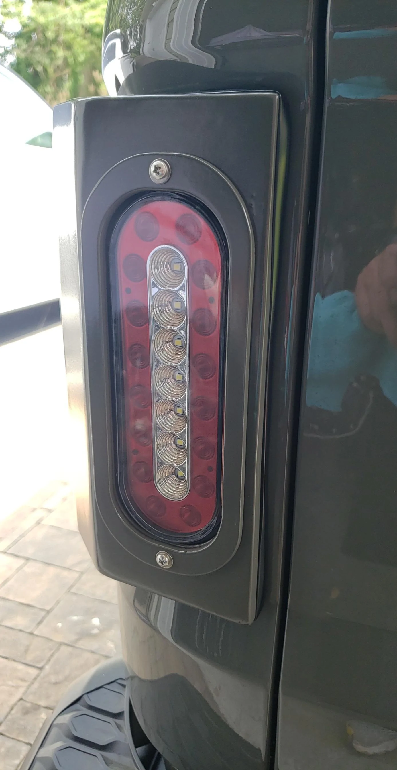 Jeep Gladiator New Jeepsteel.com tail lights installed! Snapchat-1497963017