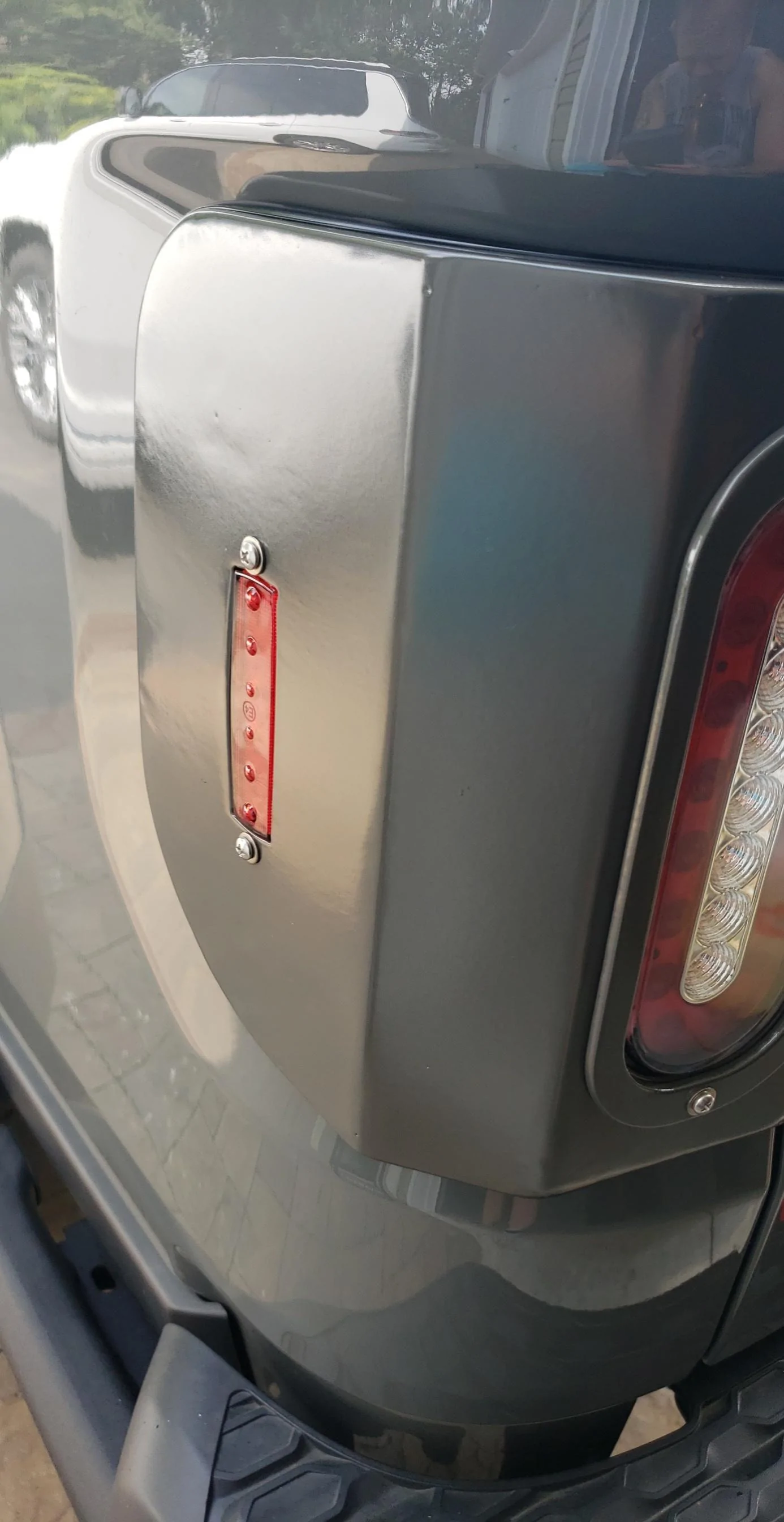 Jeep Gladiator New Jeepsteel.com tail lights installed! Snapchat-1275201547