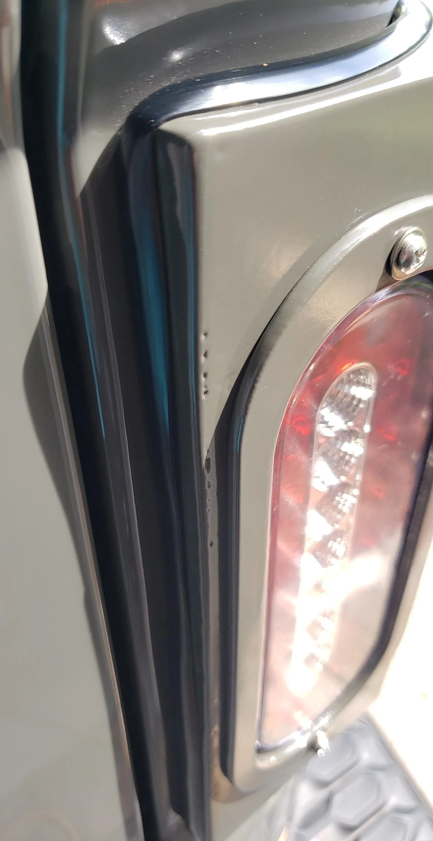 Jeep Gladiator New Jeepsteel.com tail lights installed! Snapchat-1588292105