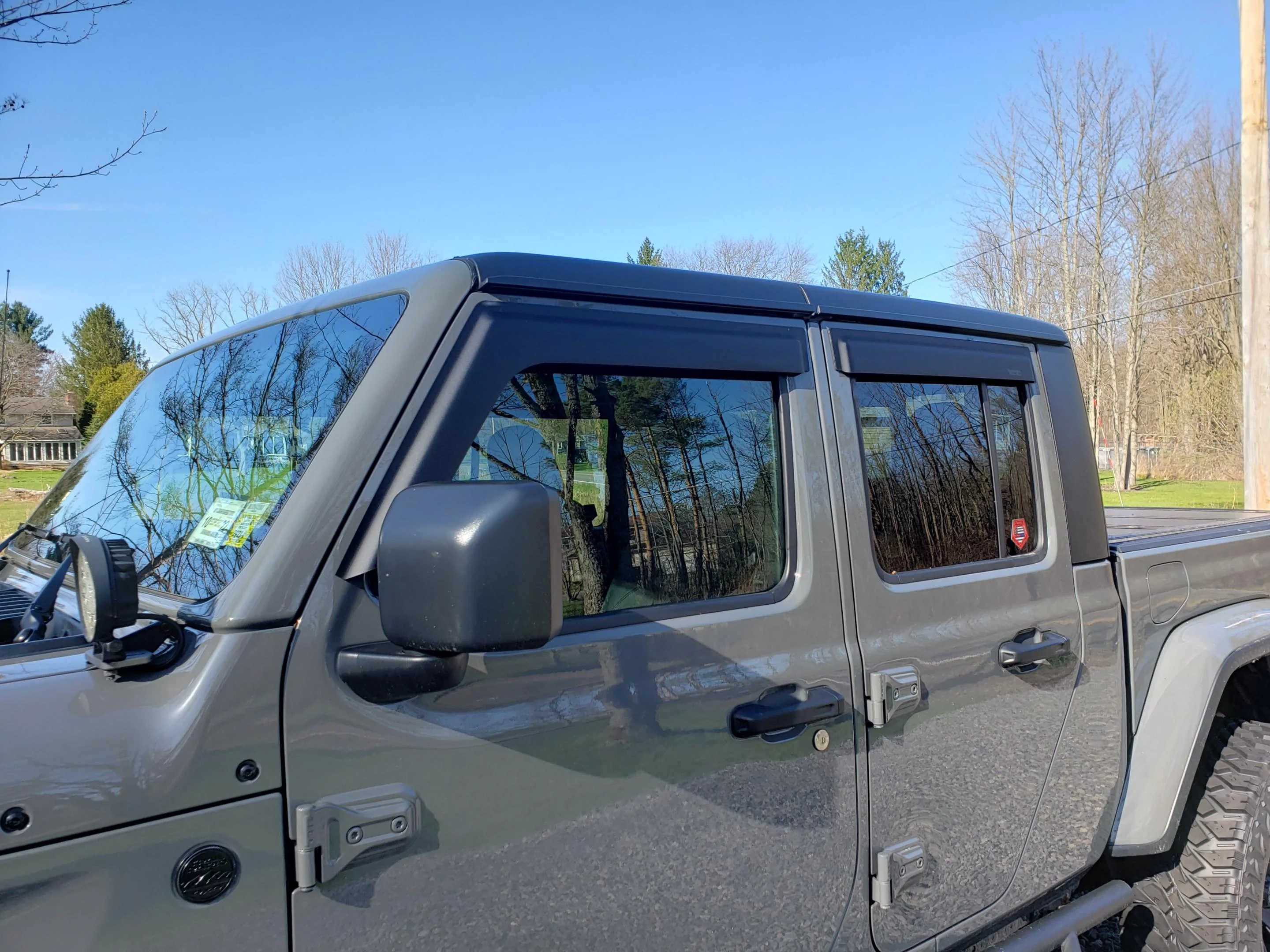 Jeep Gladiator Stupid Damn WeatherTech 20220420_164710