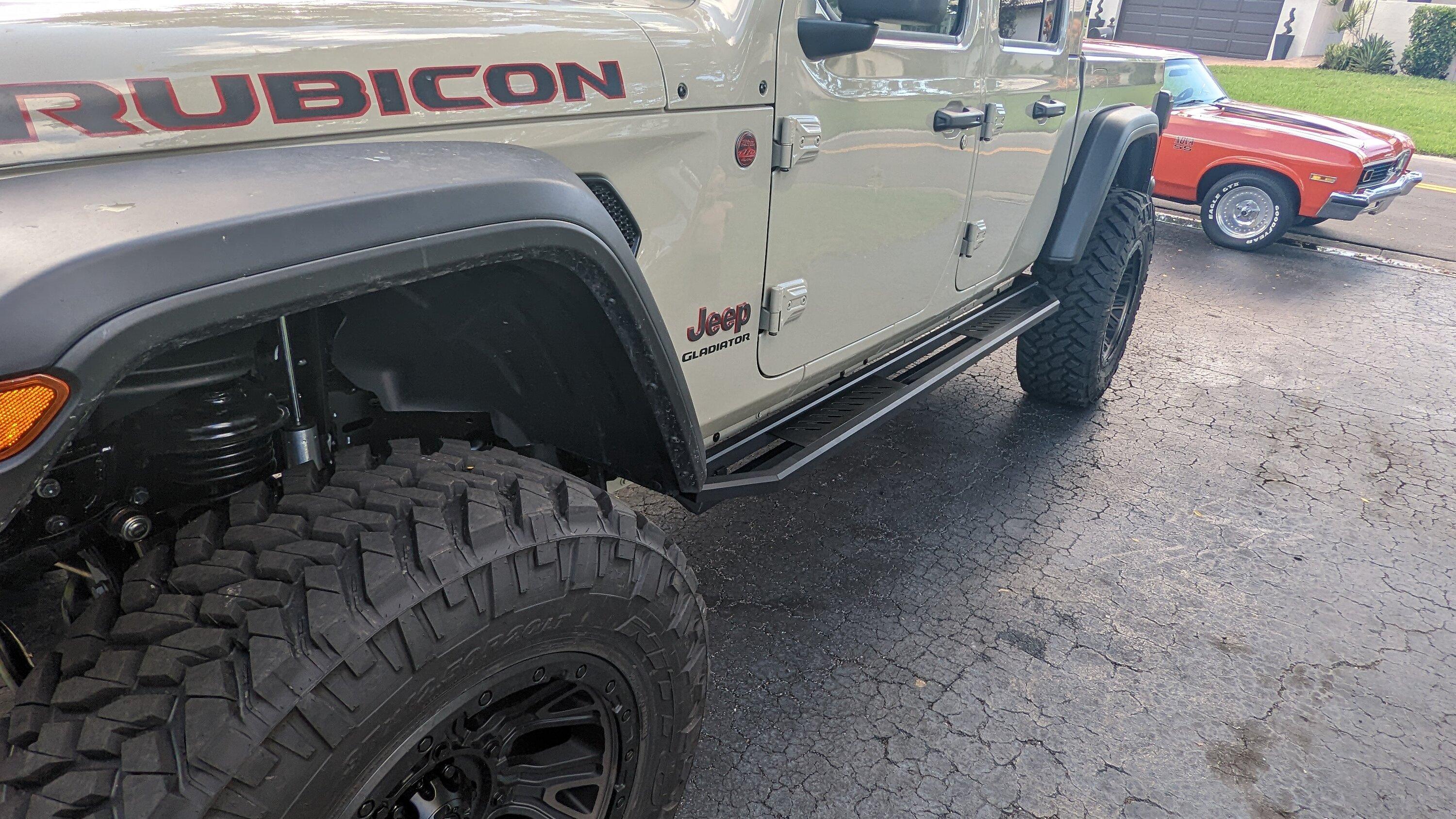 Jeep Gladiator 2022 Gobi Rubicon Build PXL_20220904_211920140