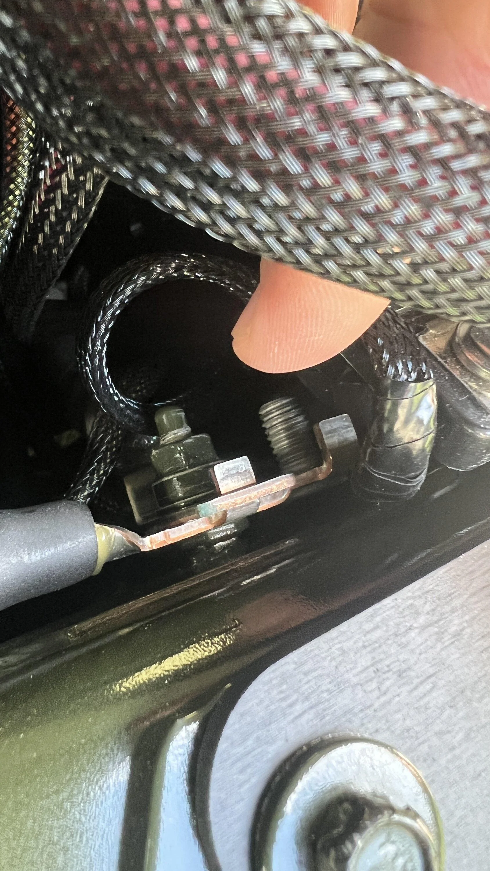 Jeep Gladiator Body ground bolts by battery IMG_8371