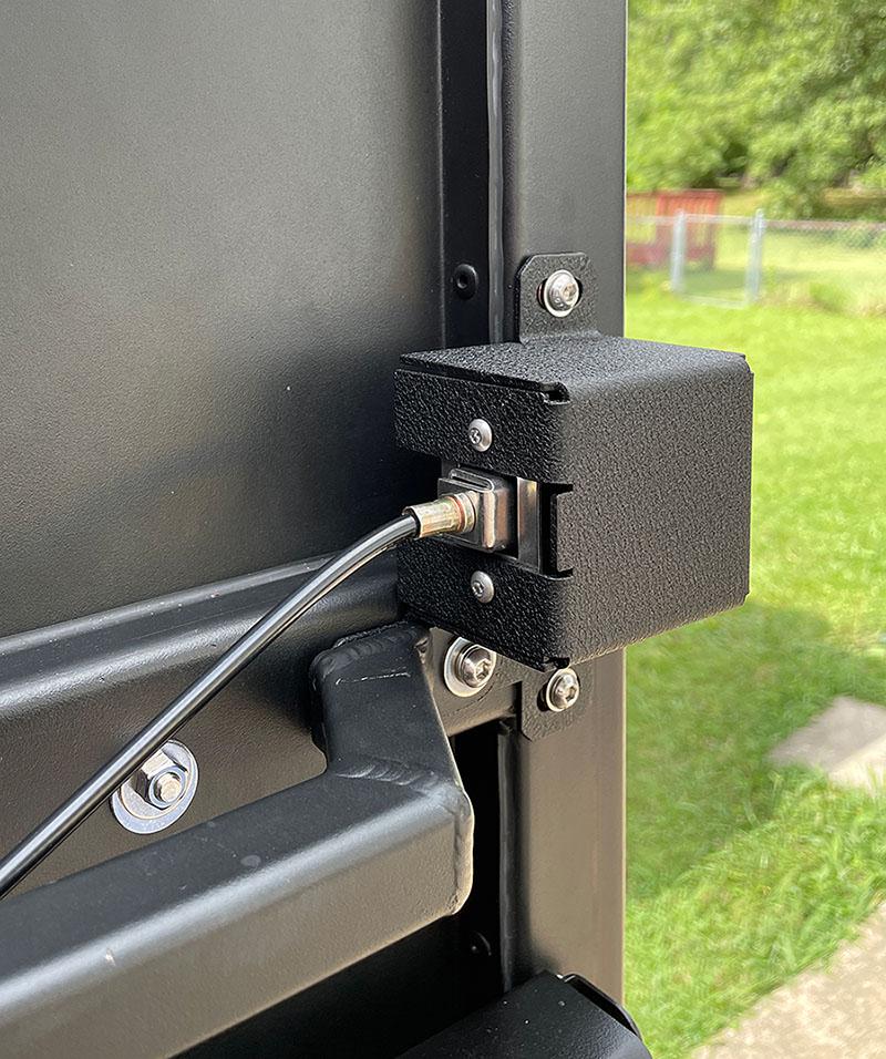 Jeep Gladiator New Electronic Deadbolt for Alu-Cab Canopy Campers AluCab-DoorLock-16