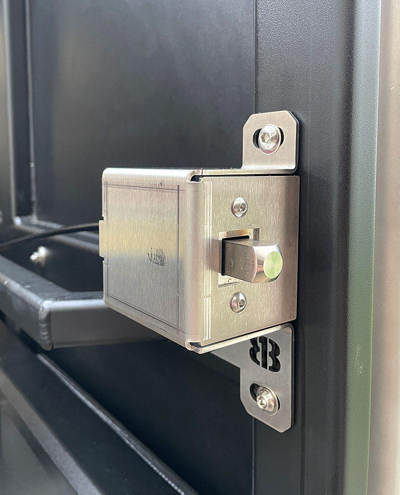 Jeep Gladiator New Electronic Deadbolt for Alu-Cab Canopy Campers AluCab-DoorLock-19
