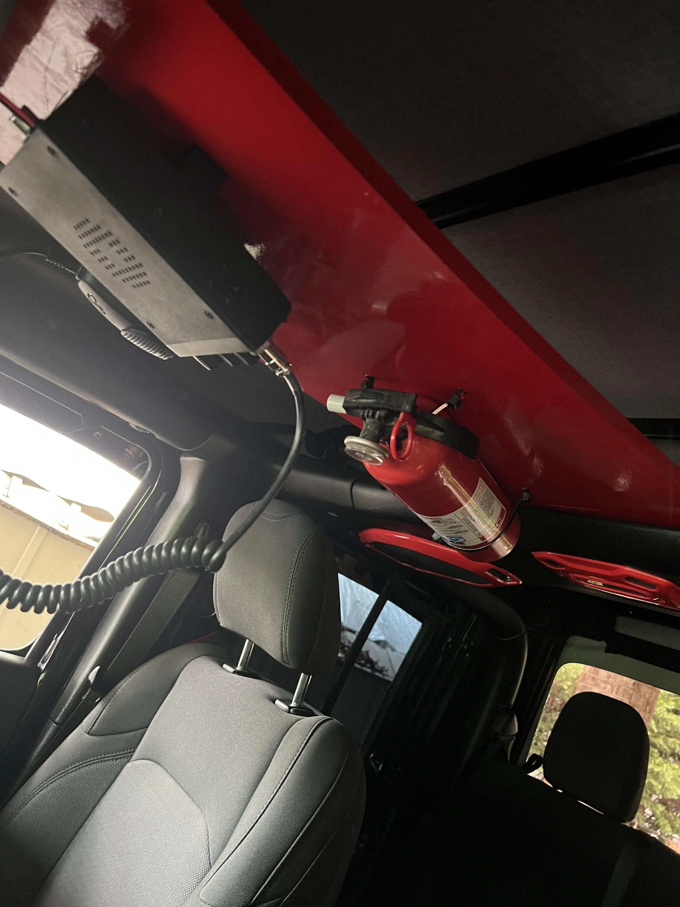 Jeep Gladiator Mount for CB & Fire Extinguisher 3478B69E-8D6B-48B7-957A-E95E600C4287
