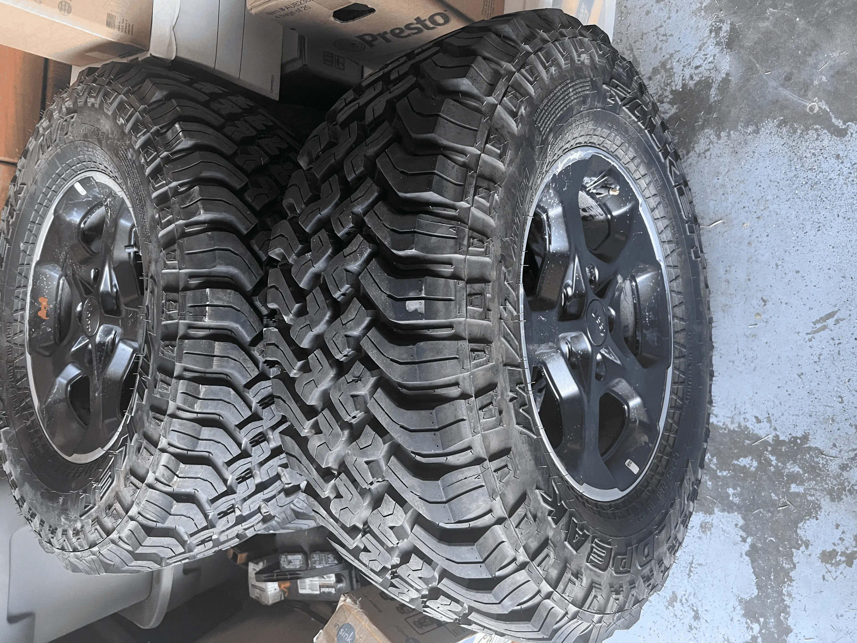 Jeep Gladiator Bay Area 2022 gladiator Rubicon Wheels and Falken wildpeak MT 285/70/17 - $800 tempImagewICStU
