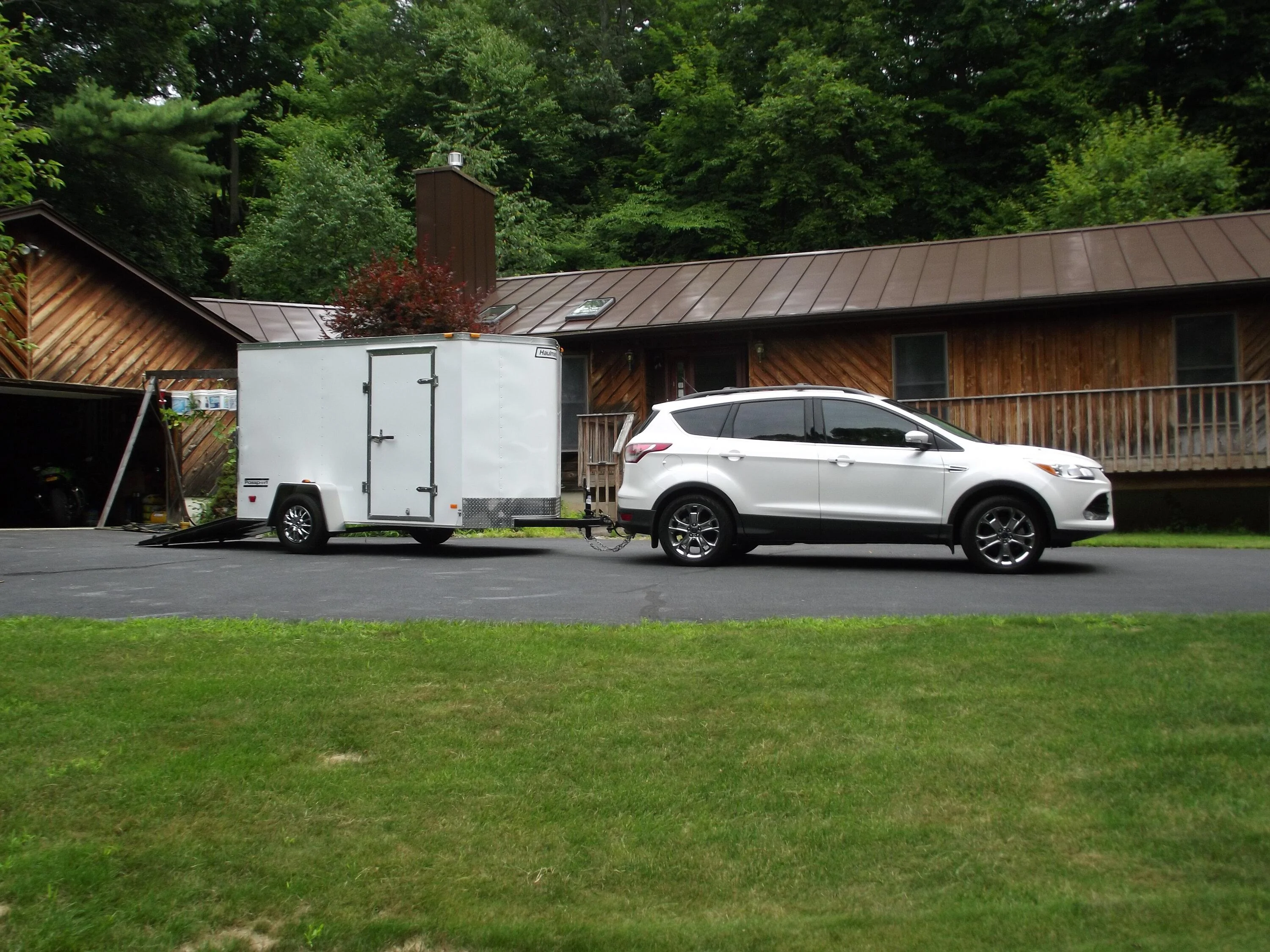 Jeep Gladiator Real world towing 1600 lbs trailer 5960 Miles around the US DSCF9008