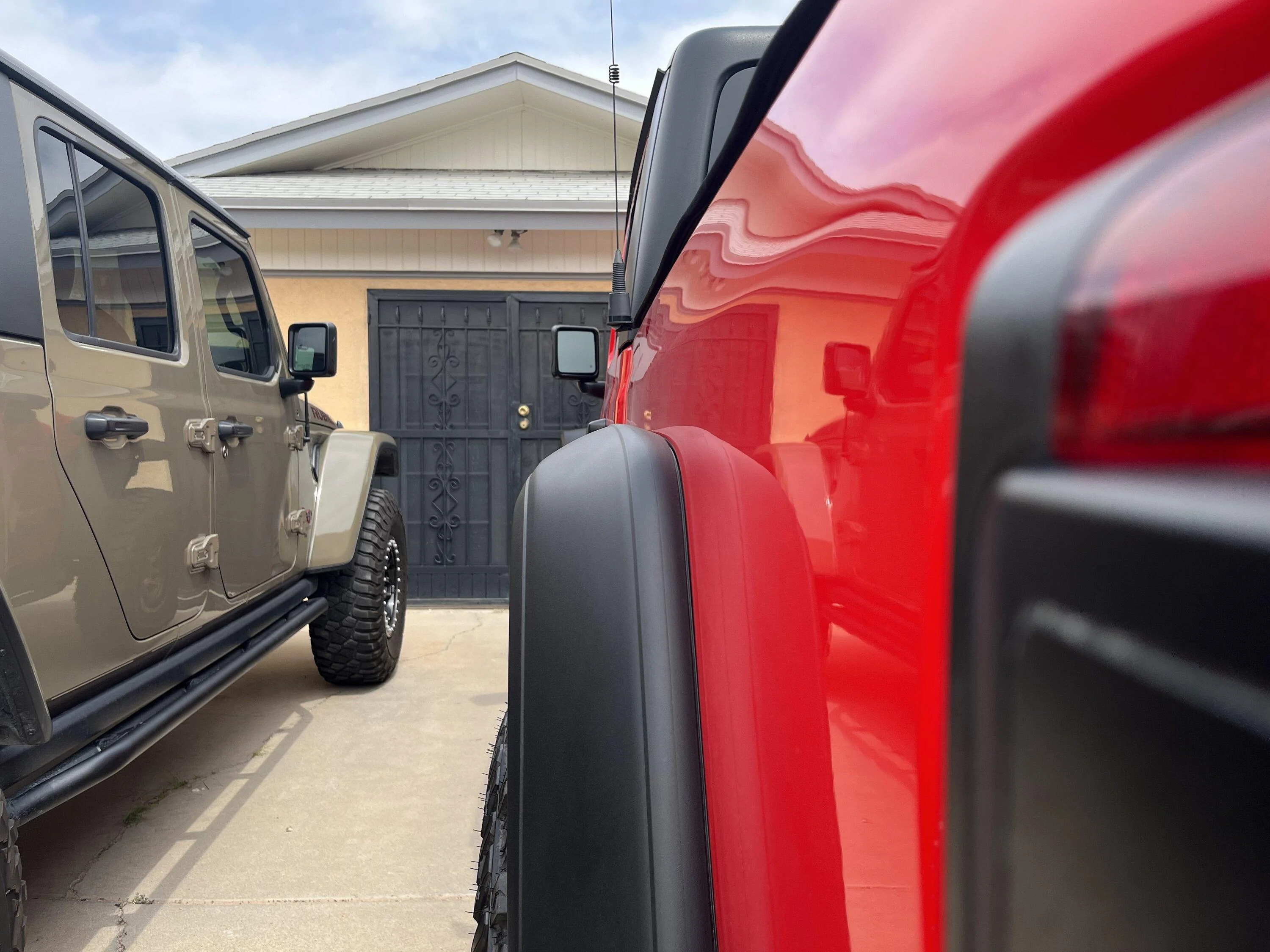 Jeep Gladiator Rugged Ridge Max Terrain Flares for Gladiator JT install/review. IMG_5320