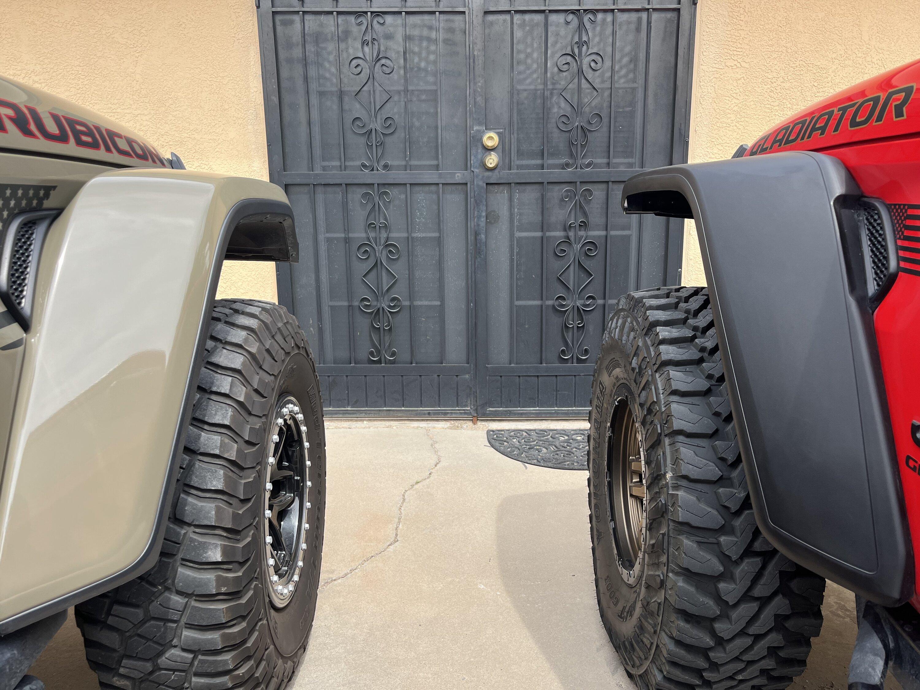 Jeep Gladiator Rugged Ridge Max Terrain Flares for Gladiator JT install/review. IMG_5312.JPG