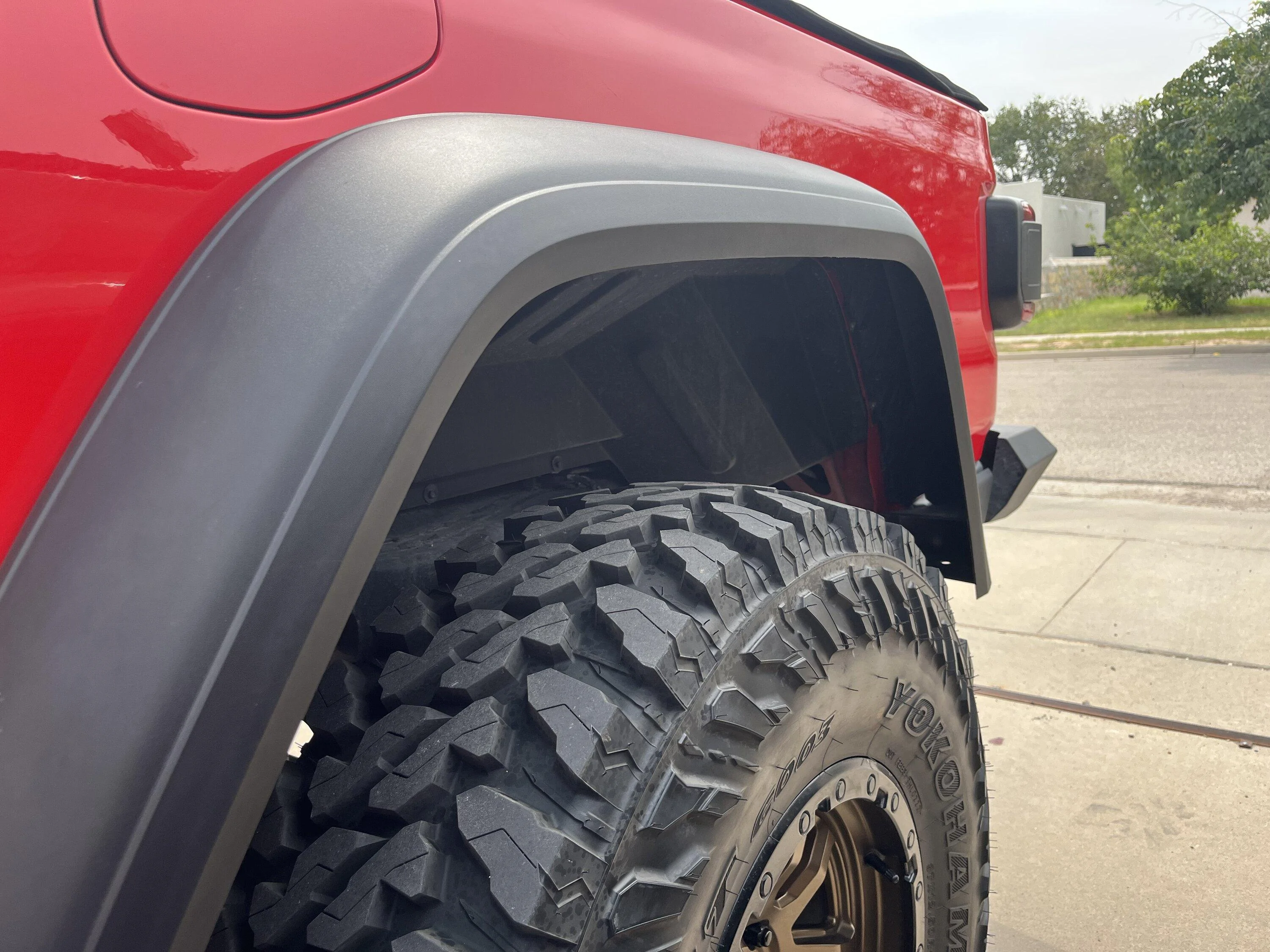 Jeep Gladiator Rugged Ridge Max Terrain Flares for Gladiator JT install/review. IMG_5318
